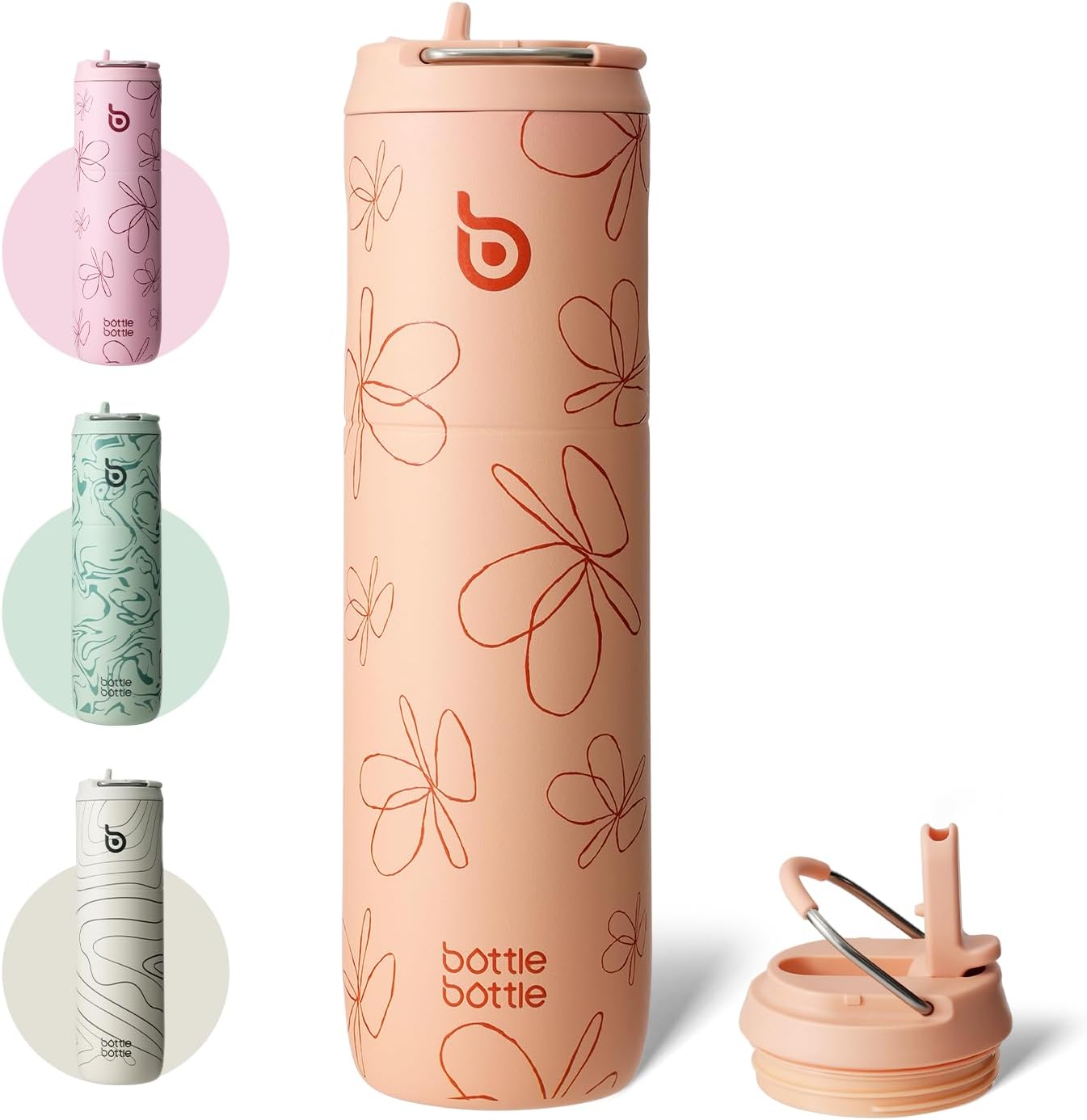 High-Quality Bottle Bottle Insulated Water Bottle, Special 700ml(24oz) Sports Tr...