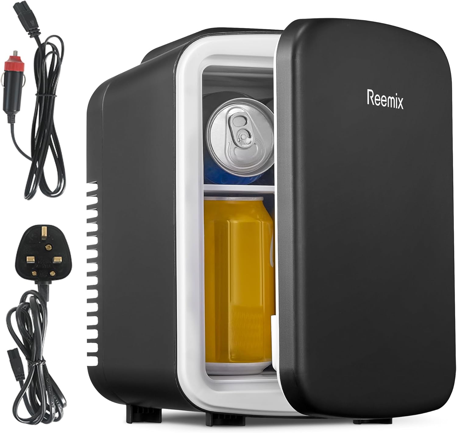 High-Quality Mini Fridge, Compact 4 Litre Portable Fridge, Special Fridge with 6...