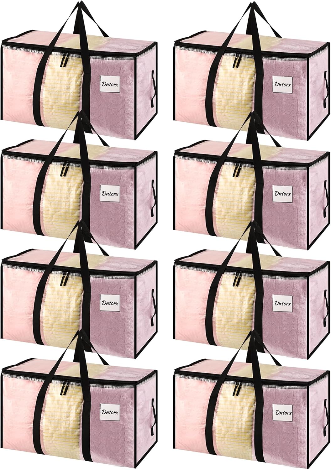 High-Quality Dntorx 8 Pack Large Clothes Storage Bags, Innovative Storage Soluti...