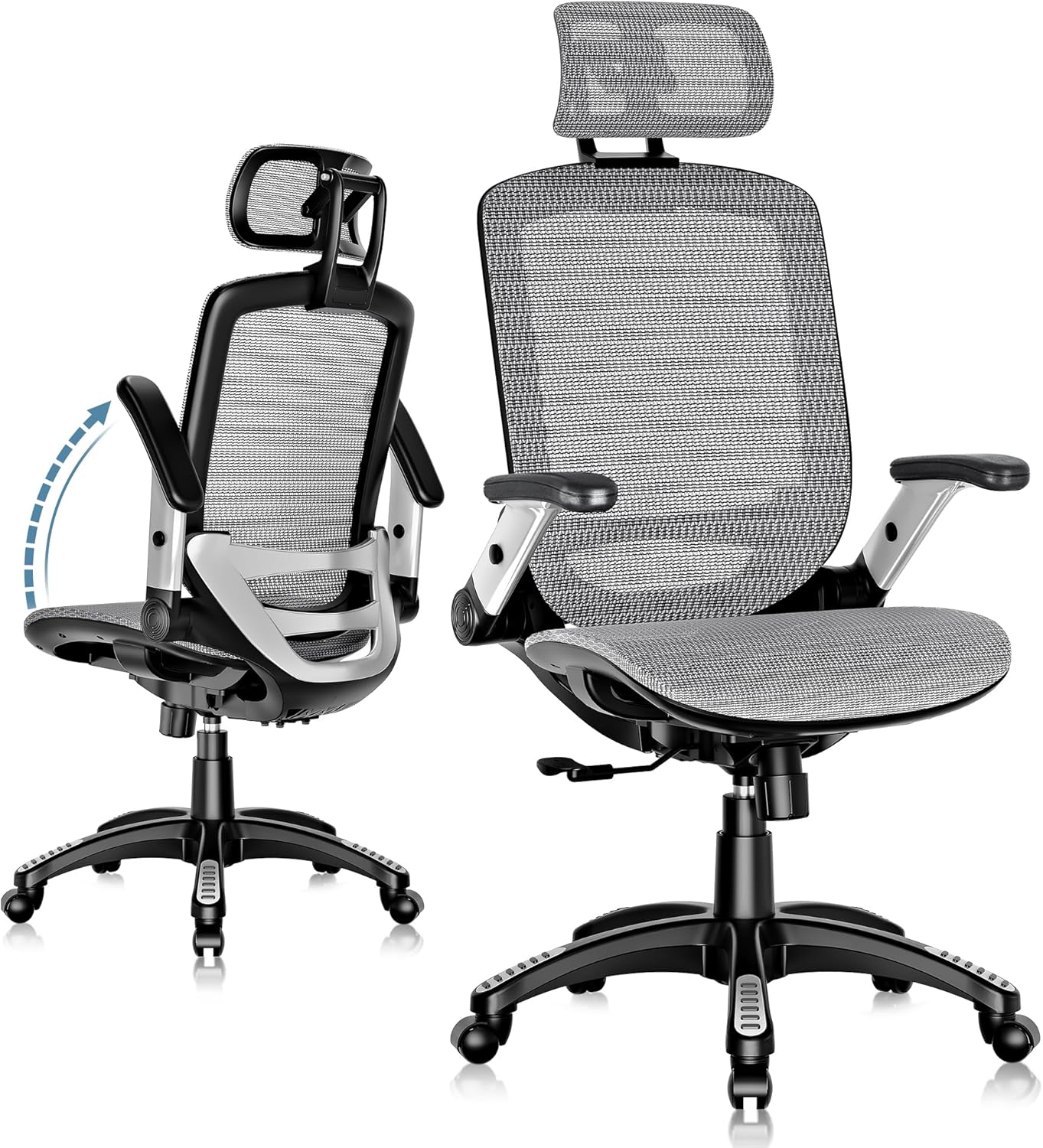GABRYLLY Ergonomic Office Chair, High Back Home De...