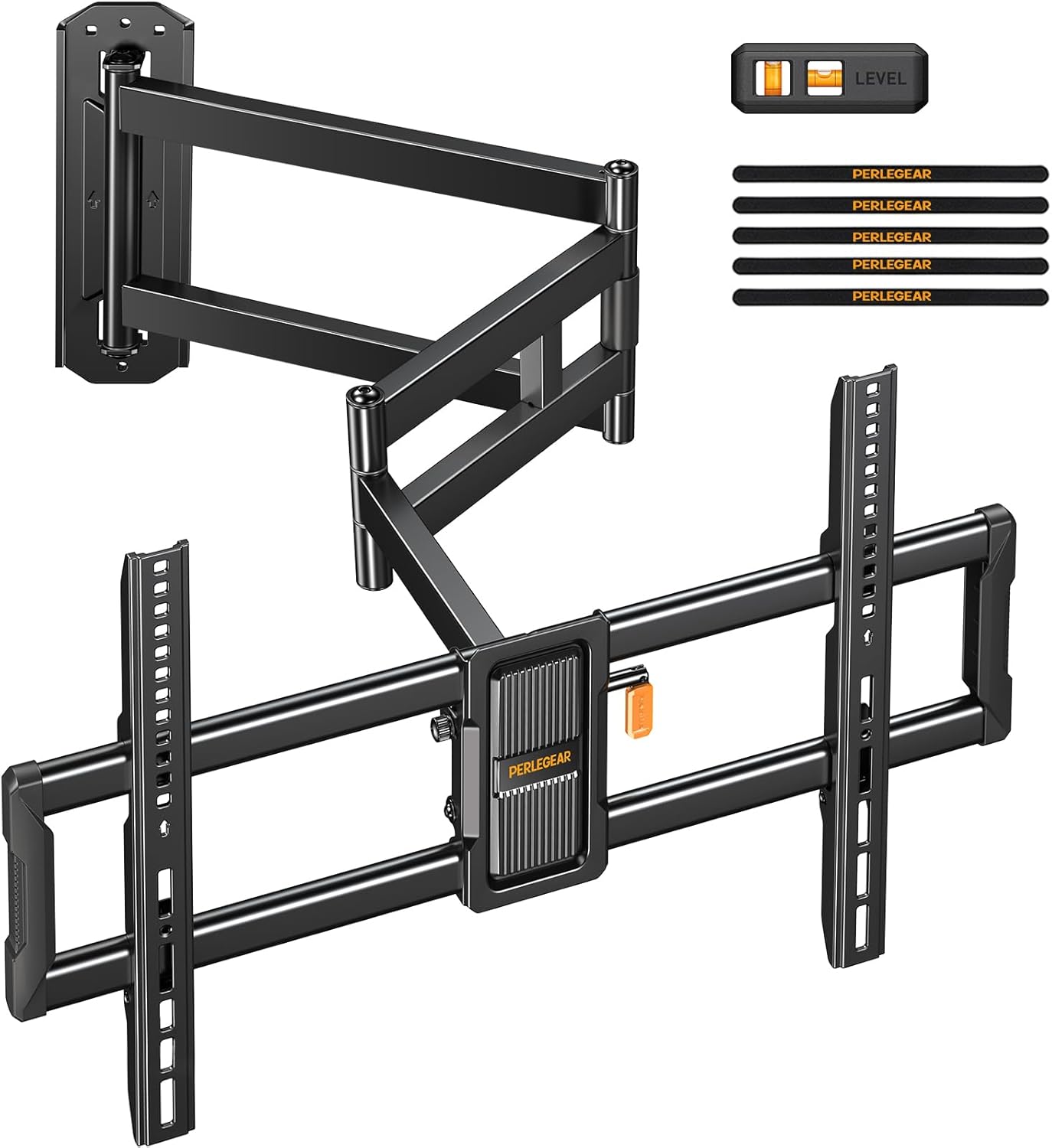 Perlegear TV Wall Bracket with 943mm Long Arm for 42–84 Inch TVs, Extra Long Rea...