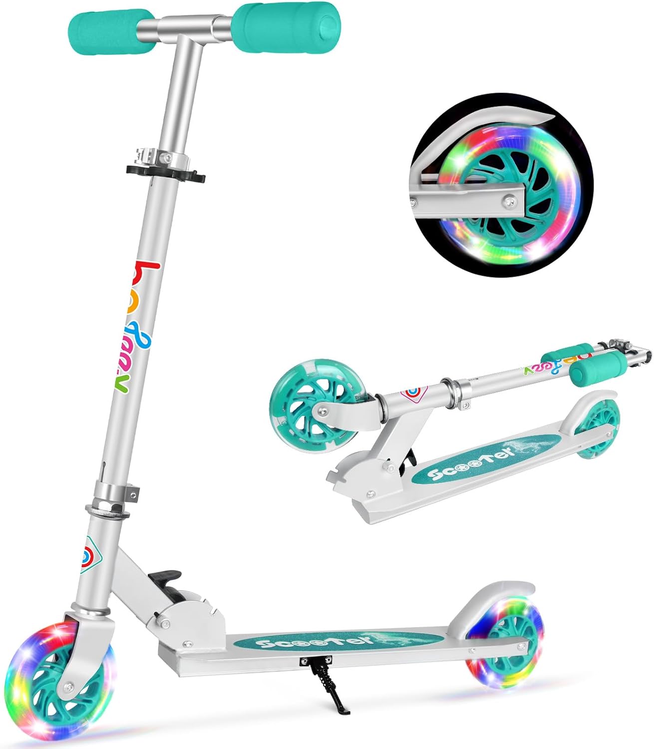BELEEV V1 Scooter for Kids, Special Folding Kick Scooter for Children with 2 Whe...