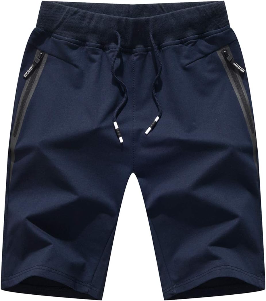 High-Quality JustSun Men's Shorts, Special Casual Sports Joggers with Elastic Wa...