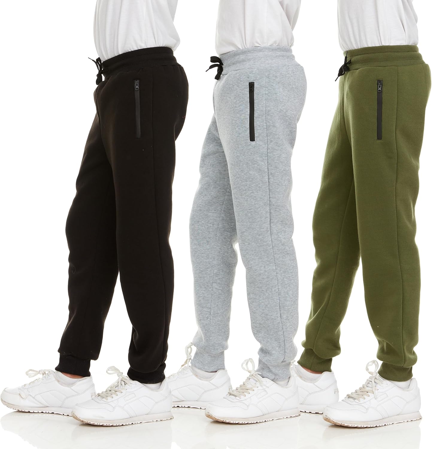 Unique PURE CHAMP Boys Sweatpants Set, High-Quality Fleece Athletic Workout Clot...