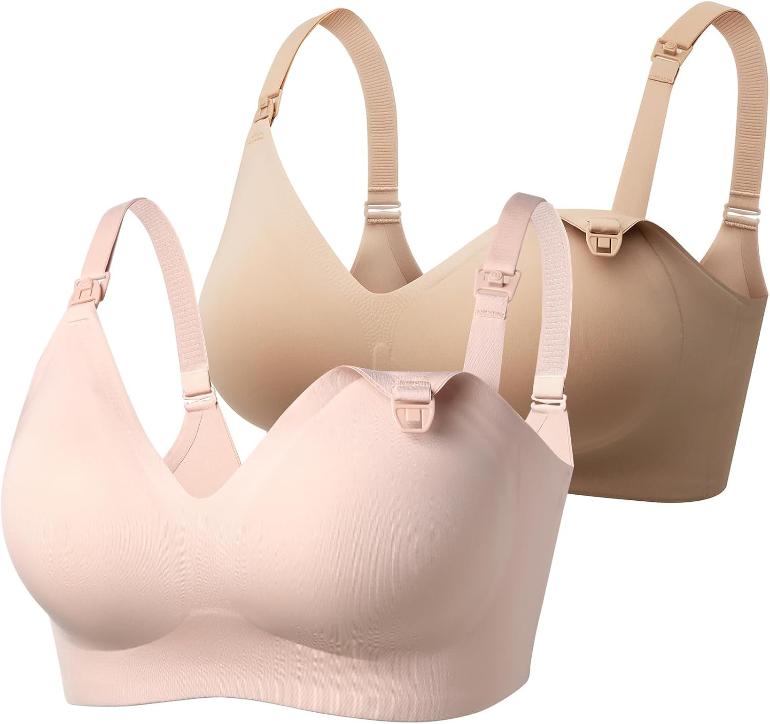Momcozy Nursing Bras for Breastfeeding, Special Seamless Ultra Comfort Maternity...