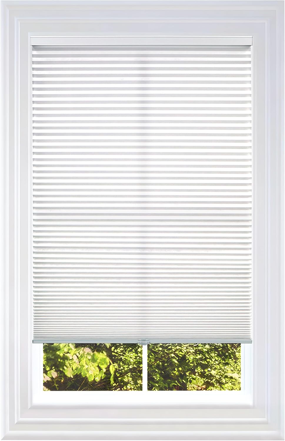 BlindsAvenue Cellular Honeycomb Shades, Special Cordless Polyester Shade with 9/...