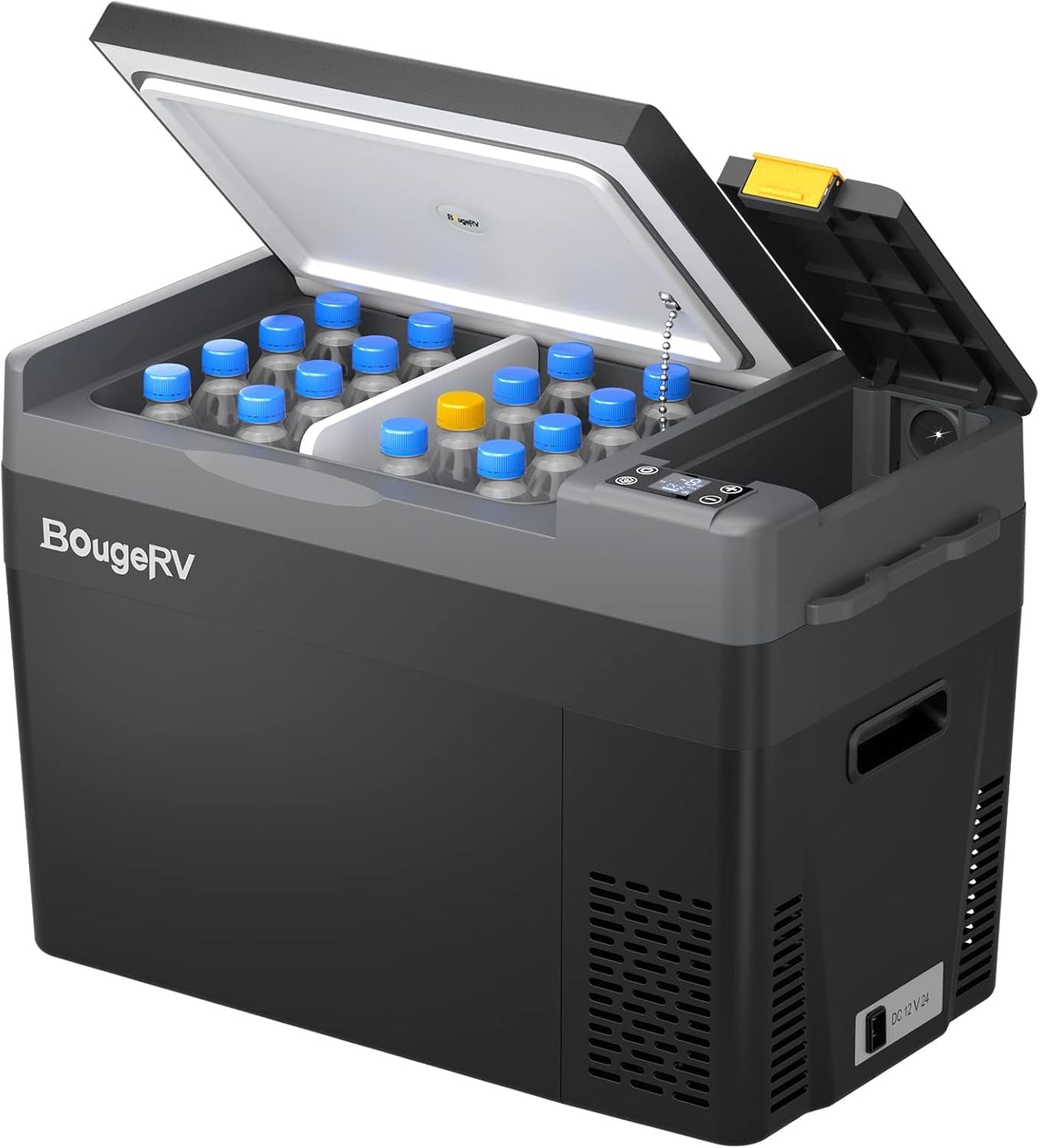 Top BougeRV CRPRO 29L Car Fridge, Reliable Portable Car Refrigerator with 12V Co...