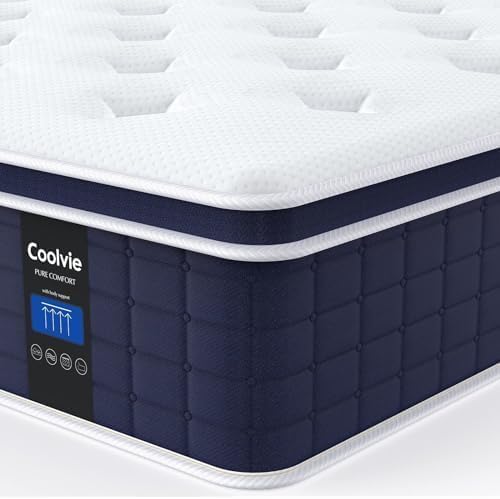 Coolvie 12 Inch King Size Mattress, Special Mattress with Firm Feel, Innovative...