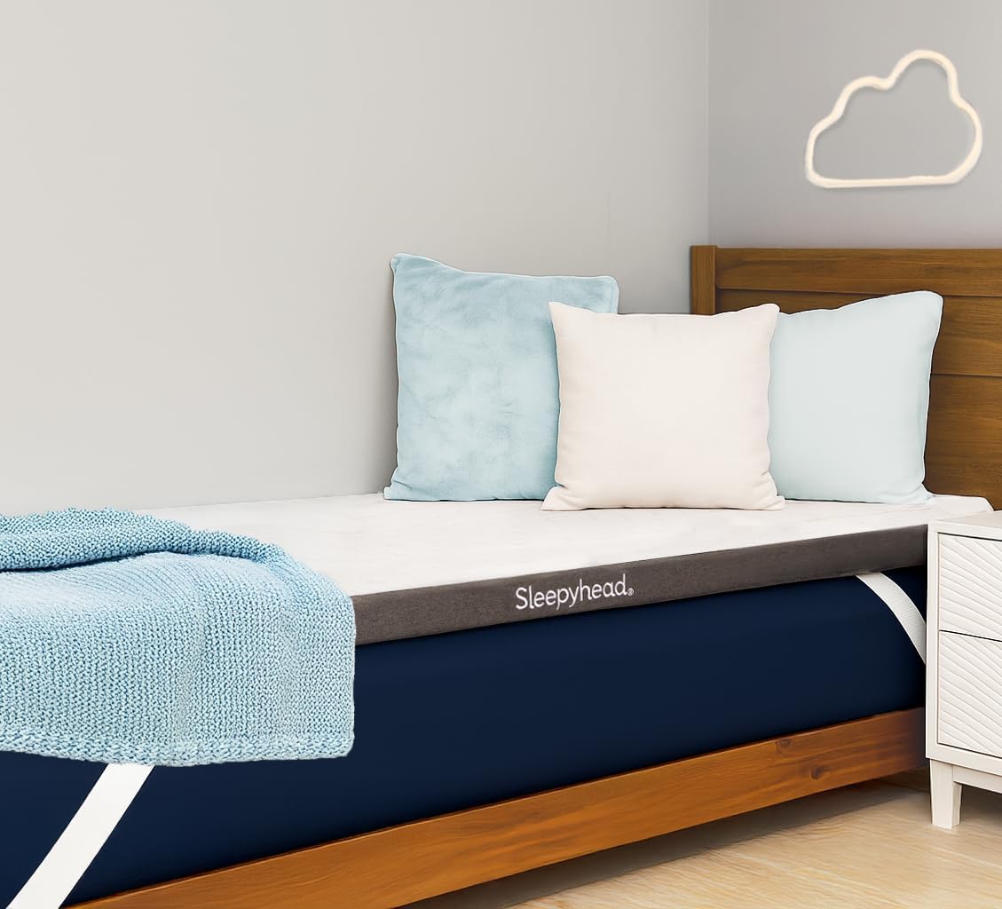 Sleepyhead Twin XL 2 Inch Gel Memory Foam Mattress...