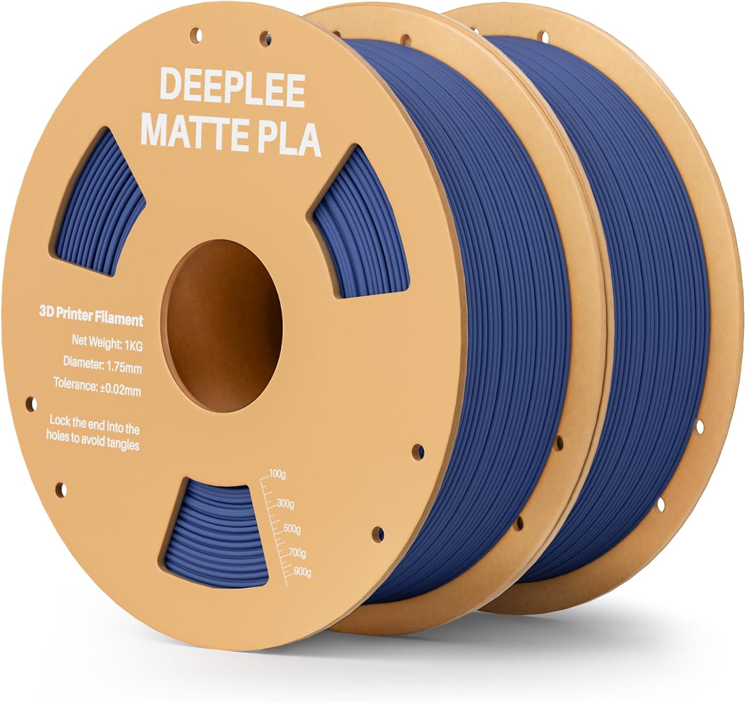 Premium DEEPLEE Matte PLA Filament, High-Precision 1.75mm 3D Printer Filament wi...