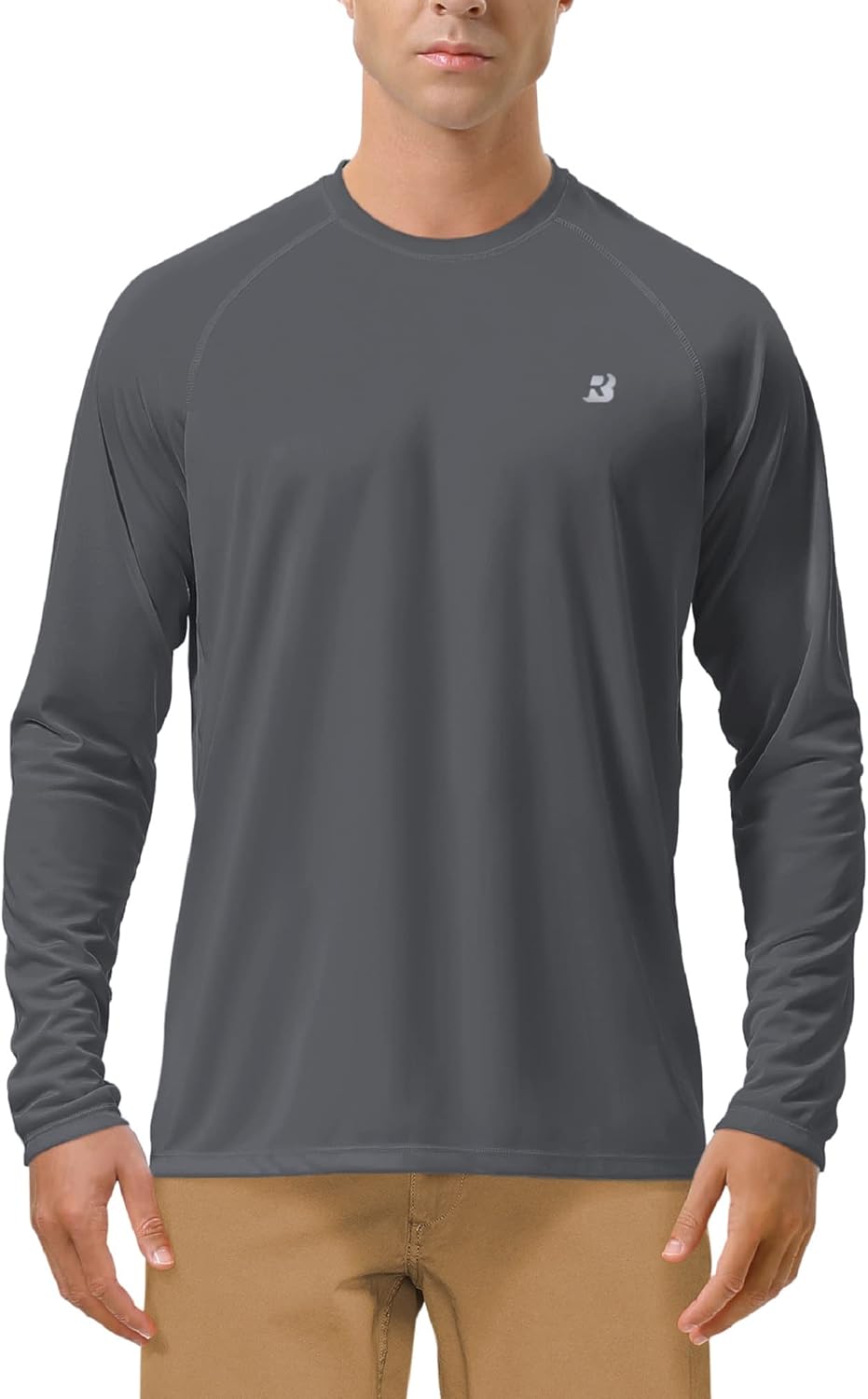 Roadbox Mens UPF 50+ UV Sun Protection Shirts Outdoor Long Sleeve SPF Rash Guard...