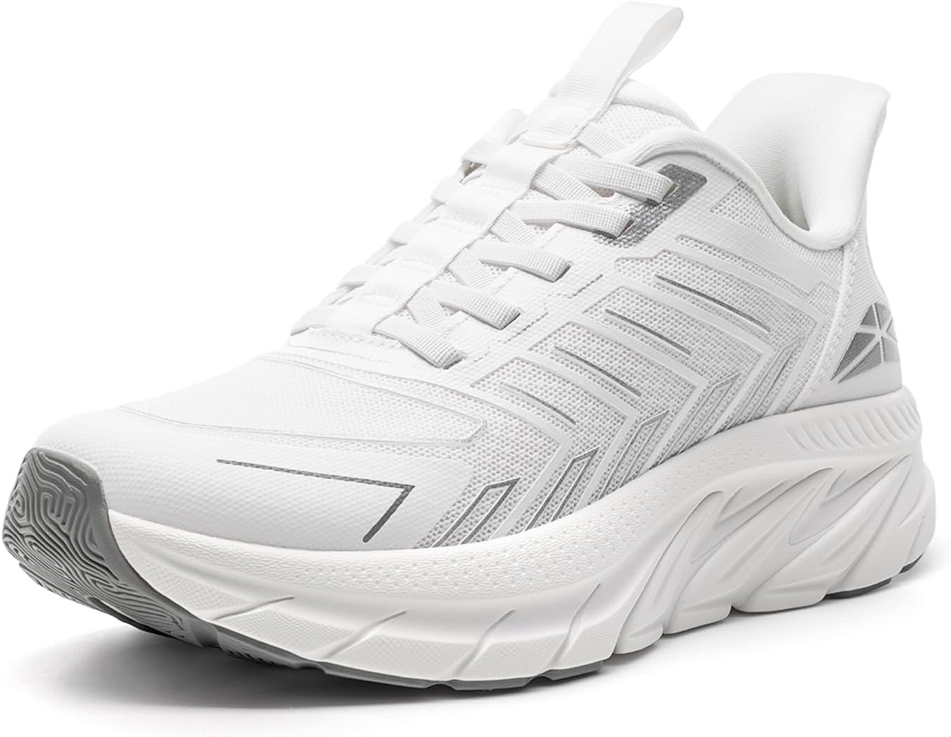 Women's Slip On Walking Shoes Running Comfortable Tennis Breathable Non Slip Ath...
