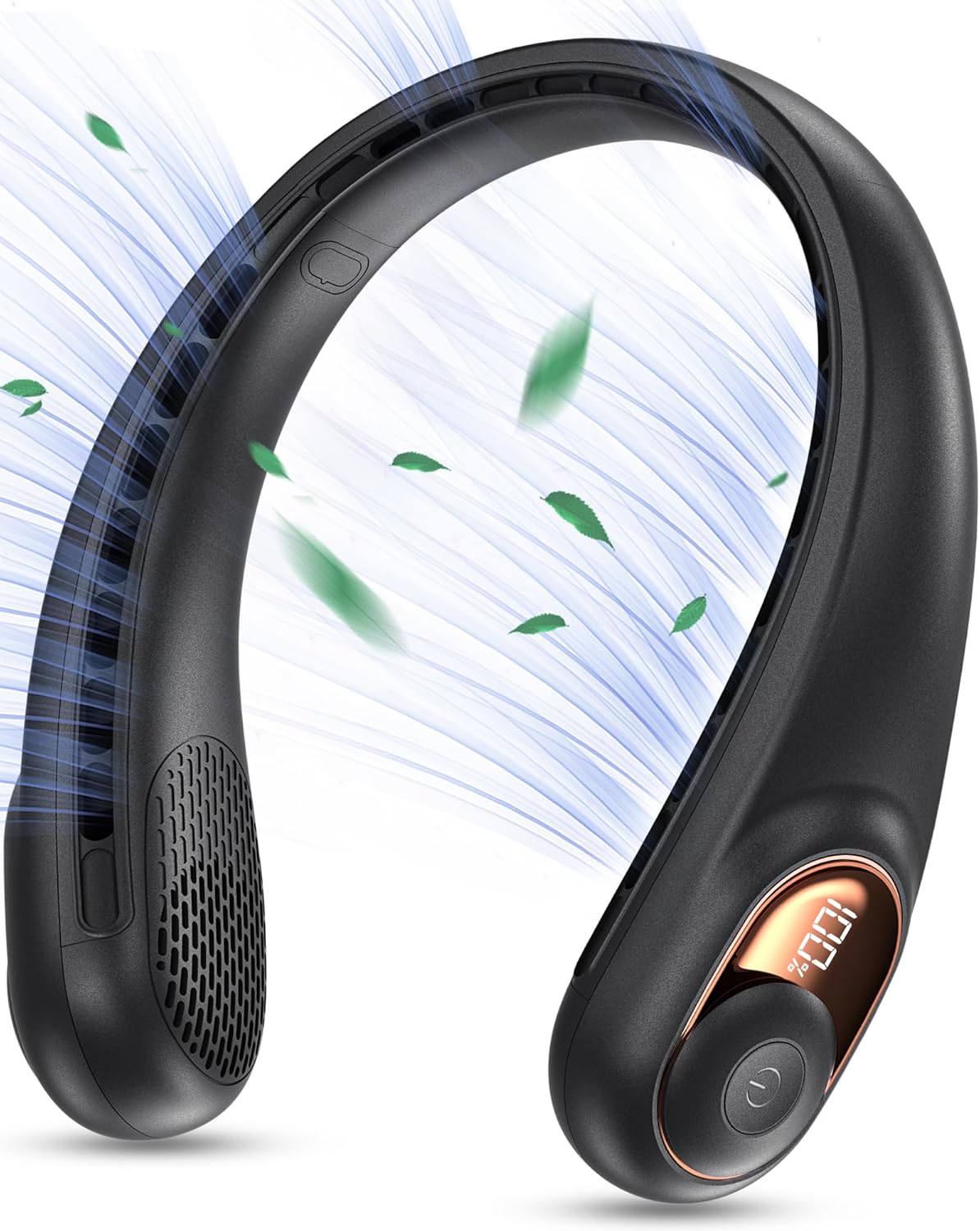 KIDEE Neck Fan, Portable Bladeless Neck Fans, Upgrade 360° Airflow, Super Quiet,...