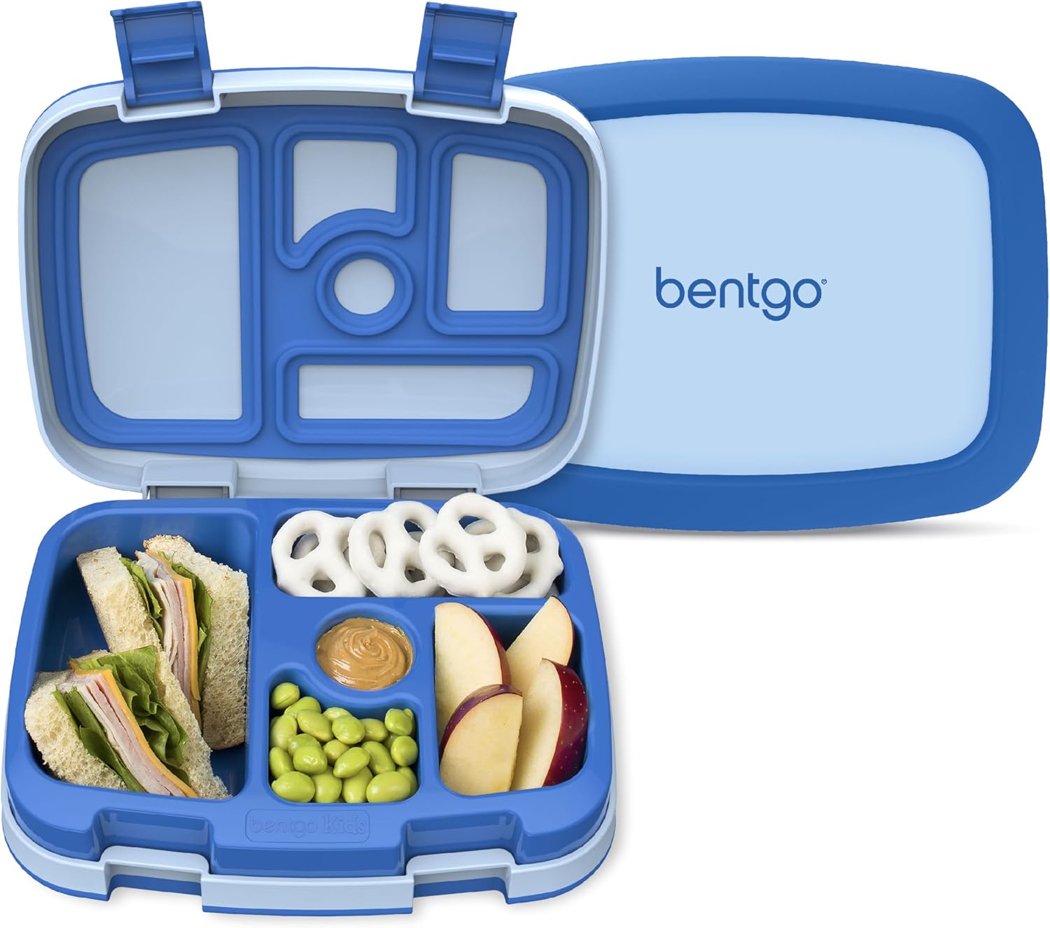 Bentgo Kids Bento-Style 5-Compartment Leak-Proof Lunch Box - Ideal Portion Sizes...