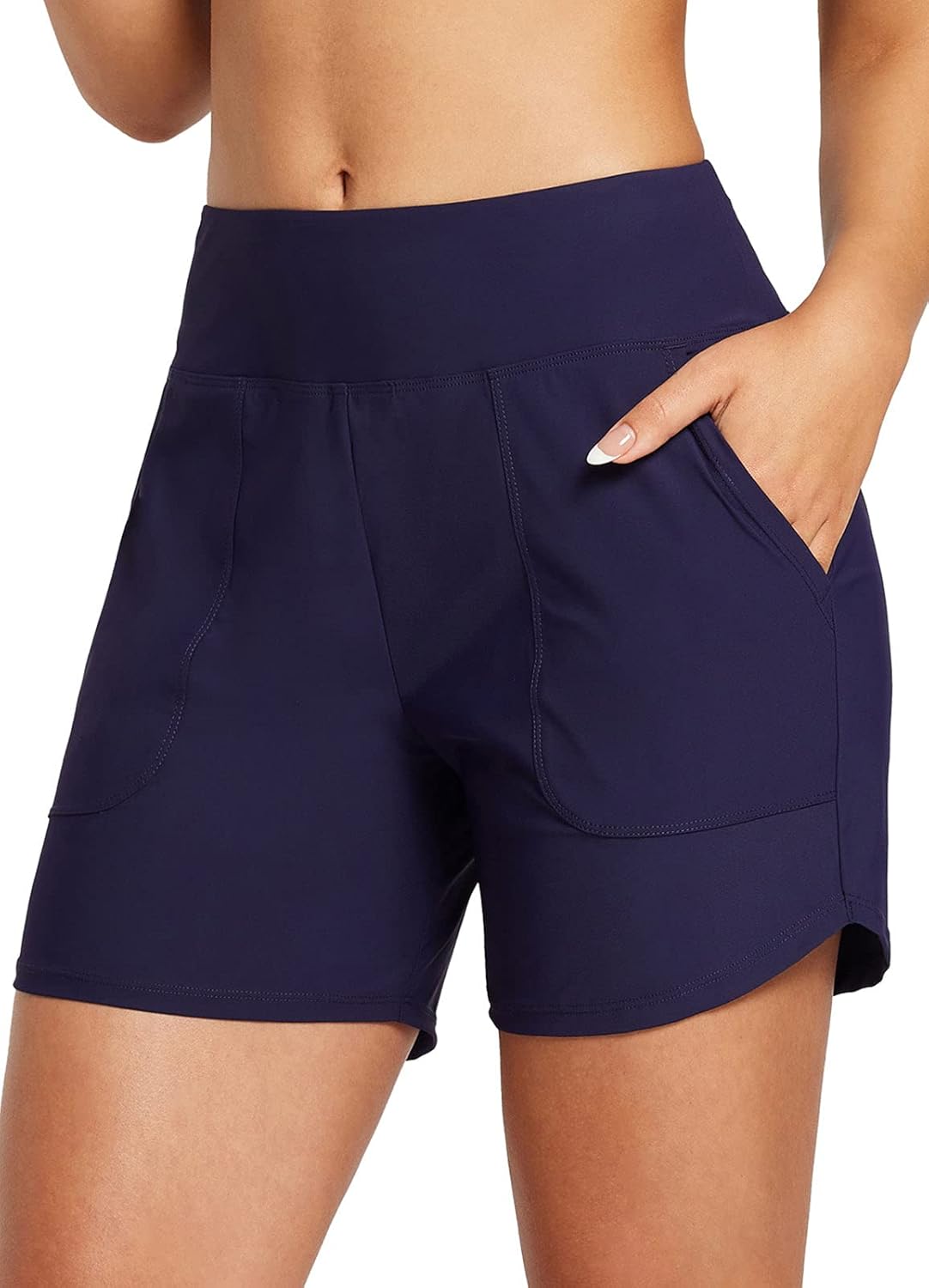 baleaf Swim Shorts Women, Special High Waisted Swimming Costume Bottoms, Innovat...