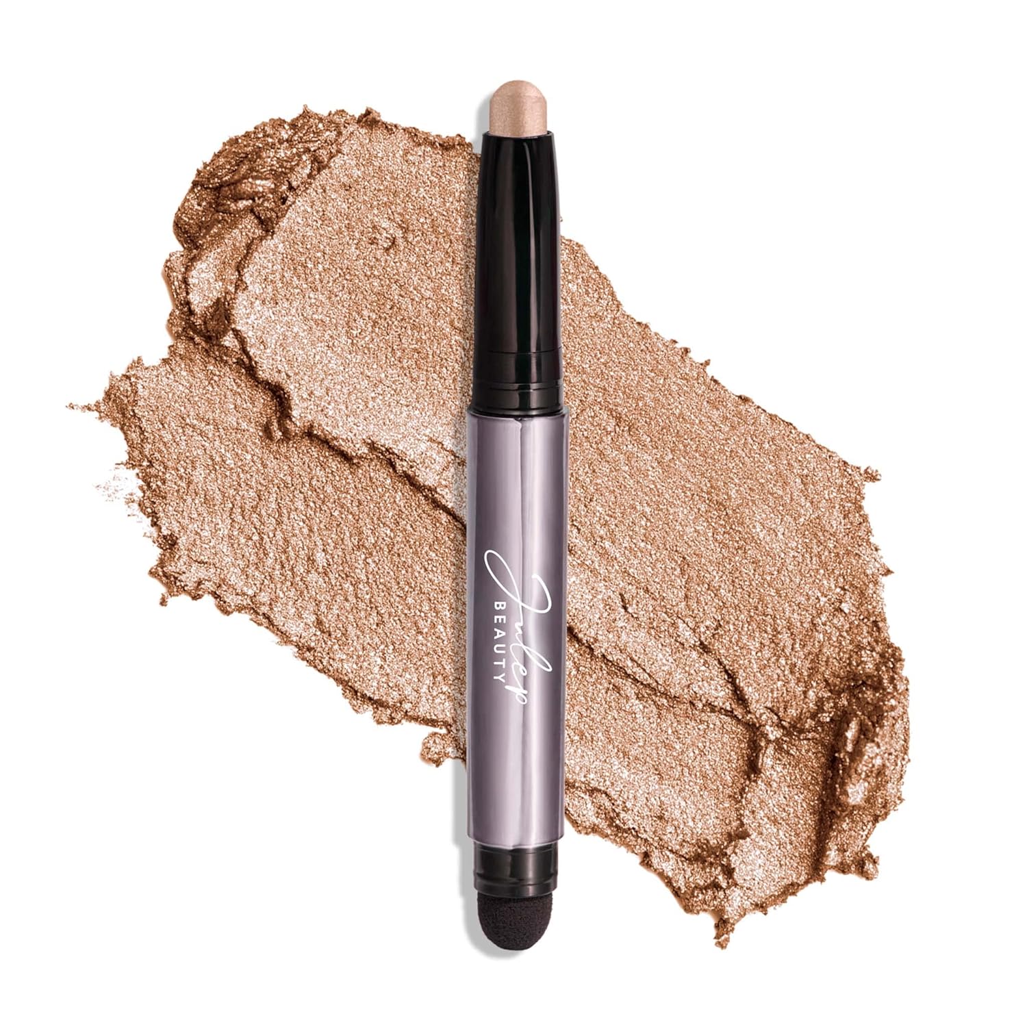 Julep Eyeshadow 101 Cream-to-Powder Waterproof Shadow Stick – Sand Shimmer – Lon...