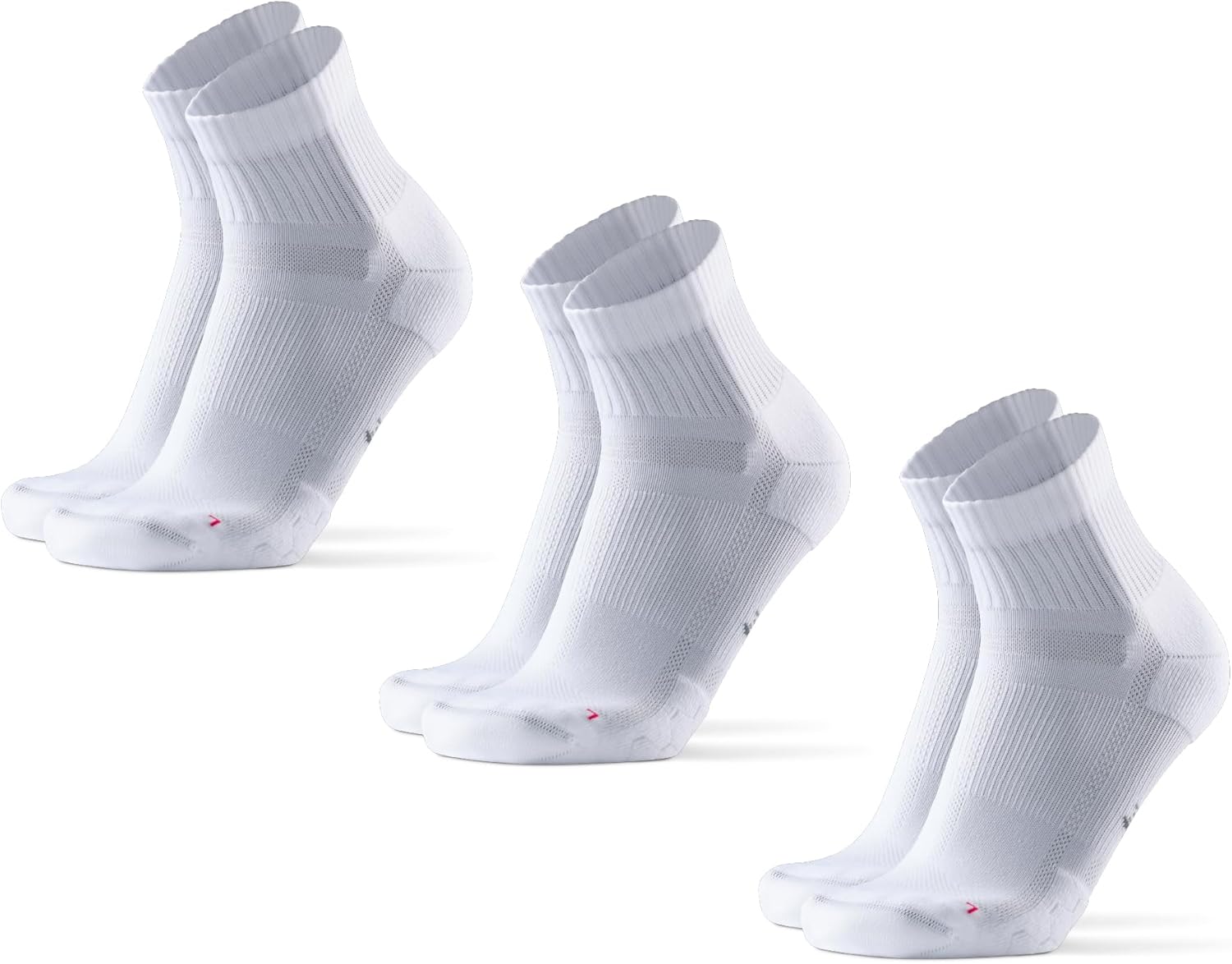 DANISH ENDURANCE Cushioned Running Socks for Long Distances, Anti-Blister & Swea...