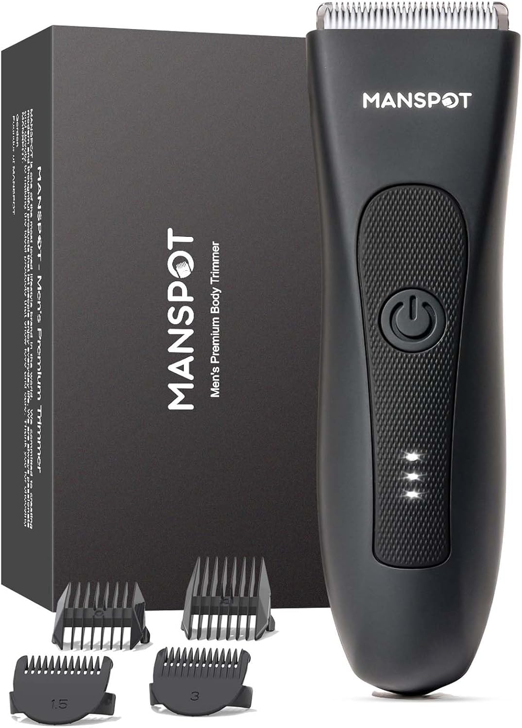 Manscape Pubic & Body Hair Trimmer for Men, Electric Ball Trimmer Body shavers f...
