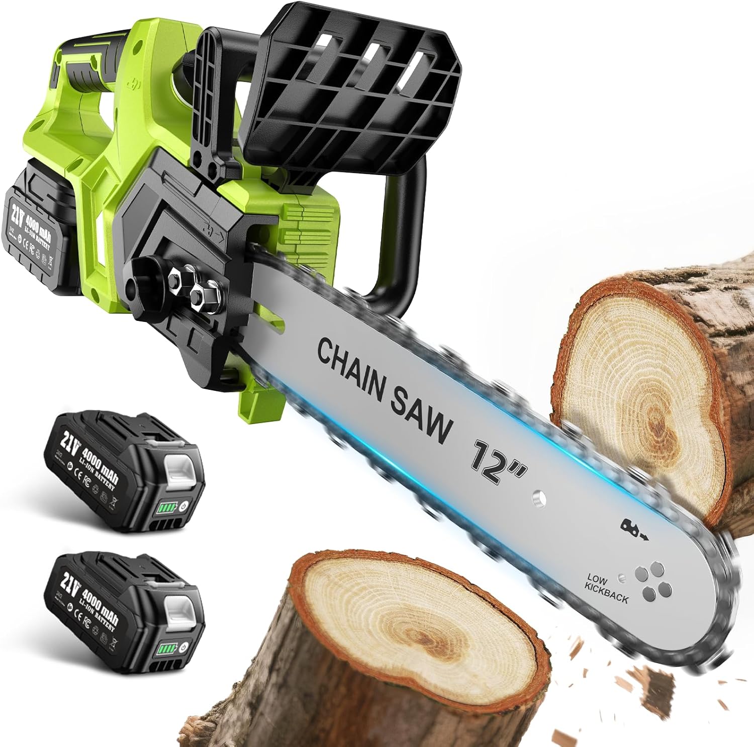 High-Quality Supstable 12 Inch Cordless Chainsaw, Efficient Electric Chain Saw w...