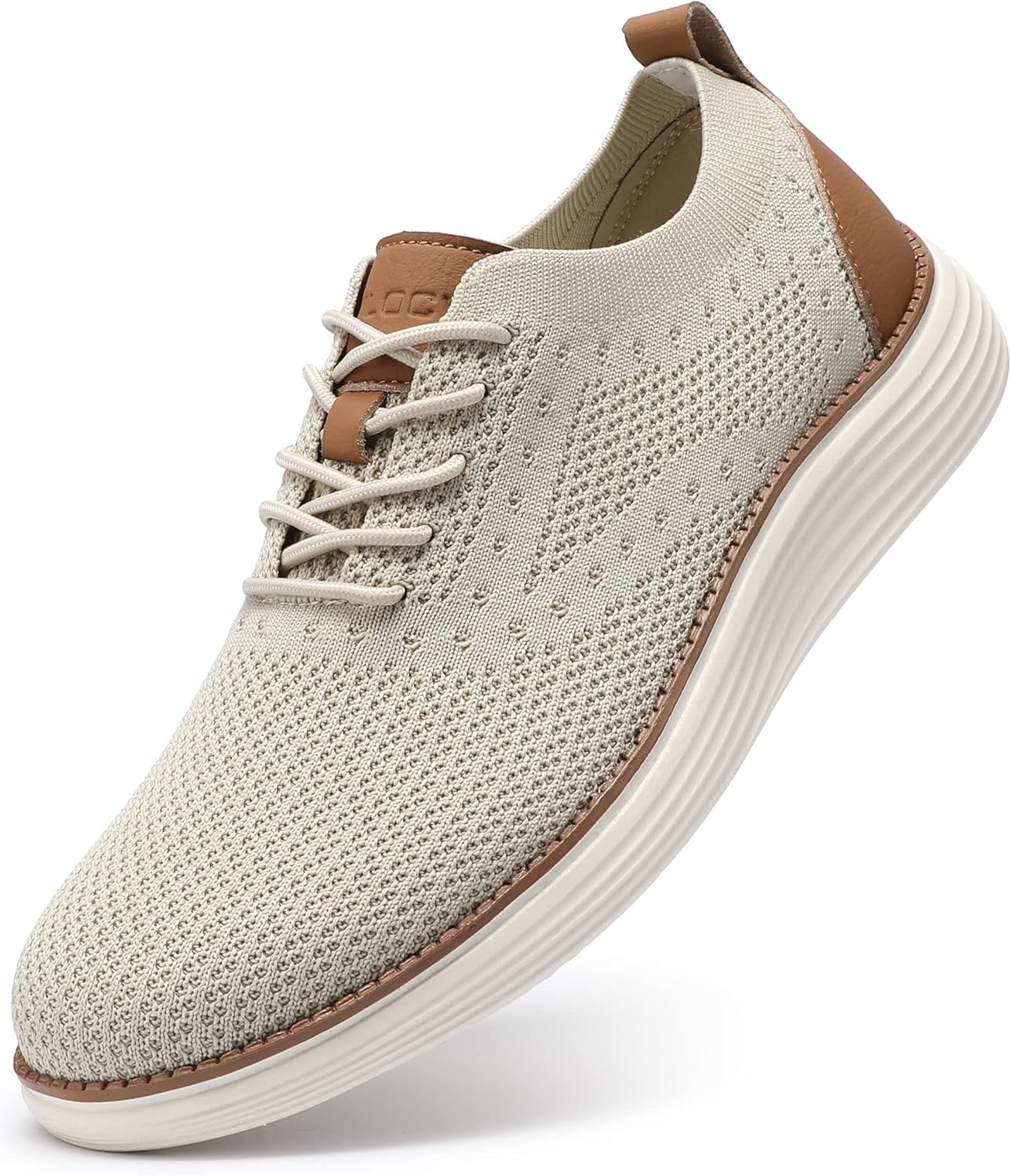 VILOCY Men's Casual Dress Sneakers, Special Business Oxfords Sneakers with Breat...