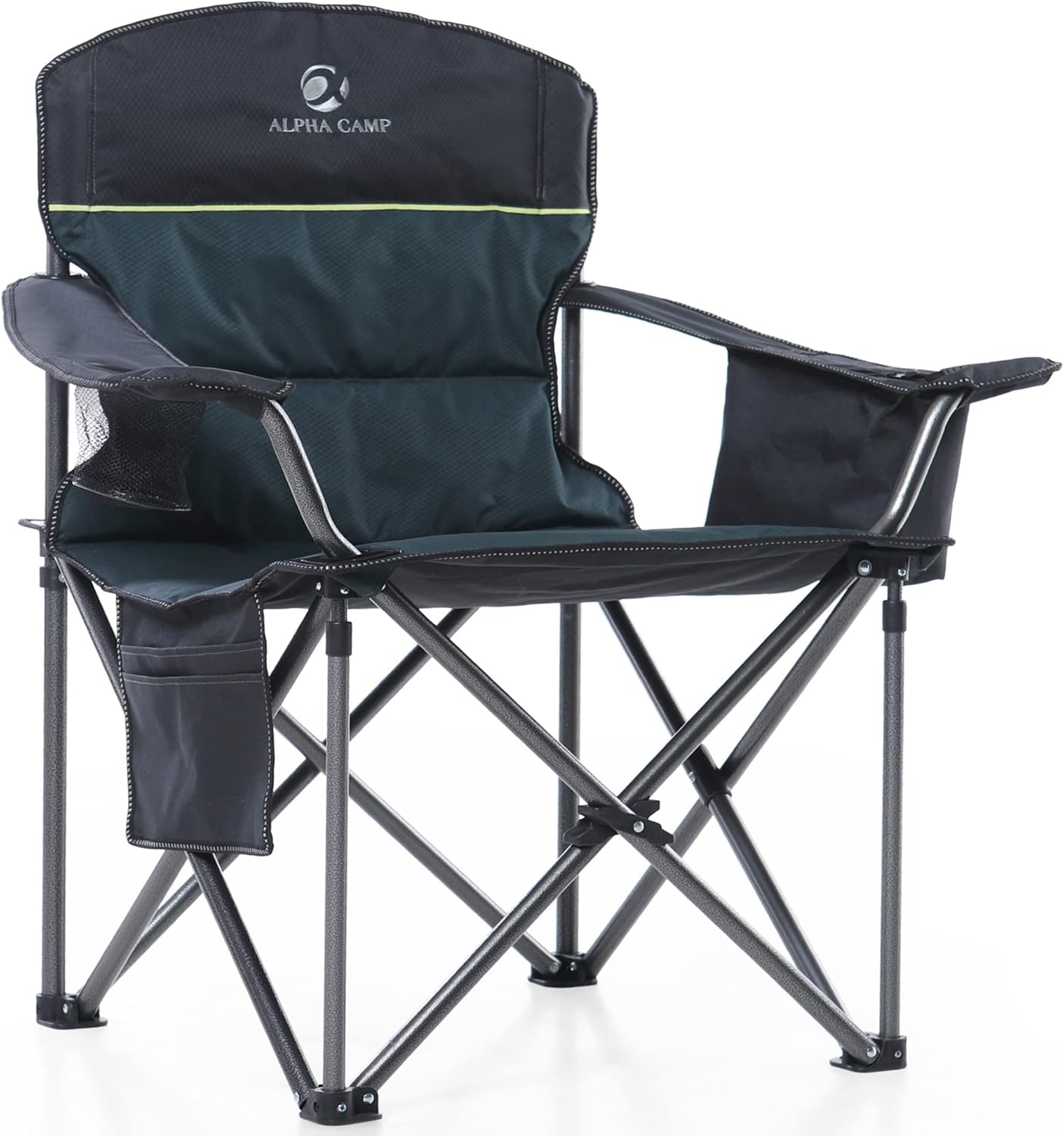 ALPHA CAMP Camping Chairs, Special Folding Camping...