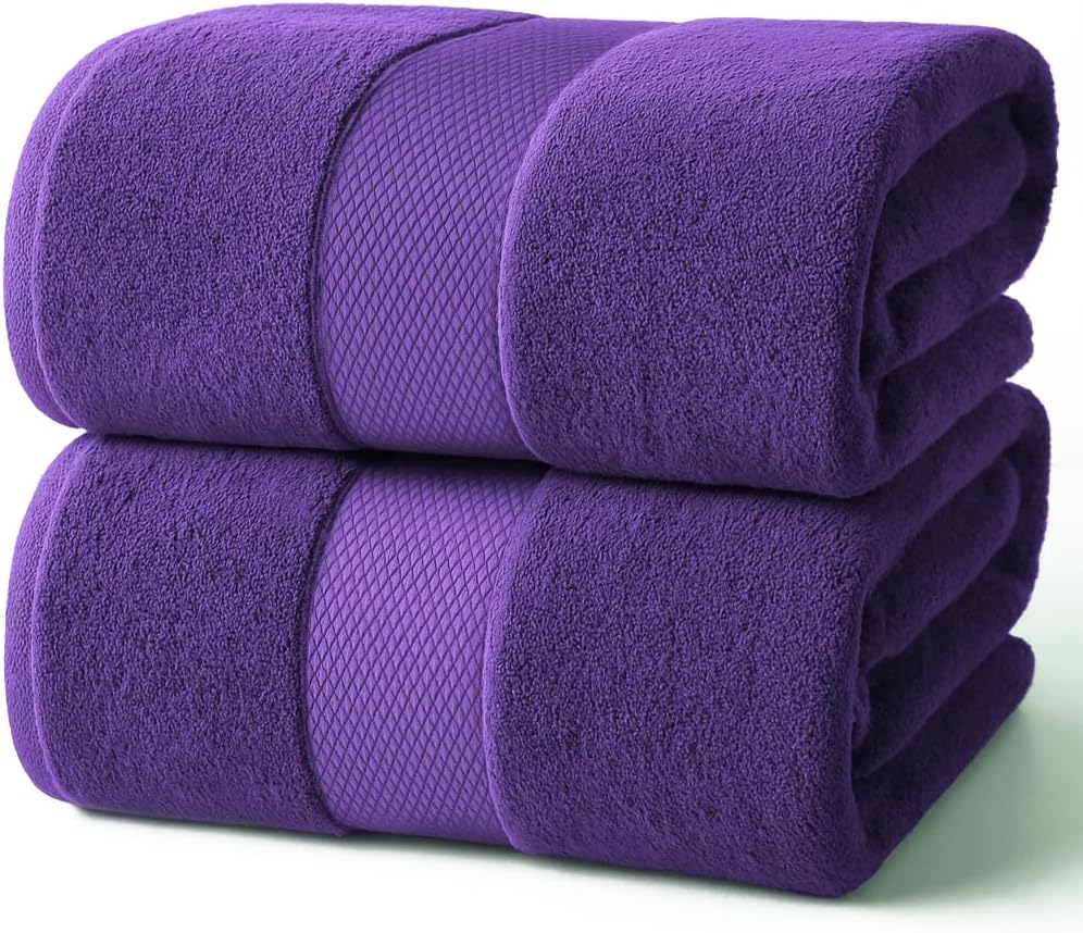 Infinitee Xclusives Premium Bath Sheets, Special Extra Large Bath Towels, Innova...