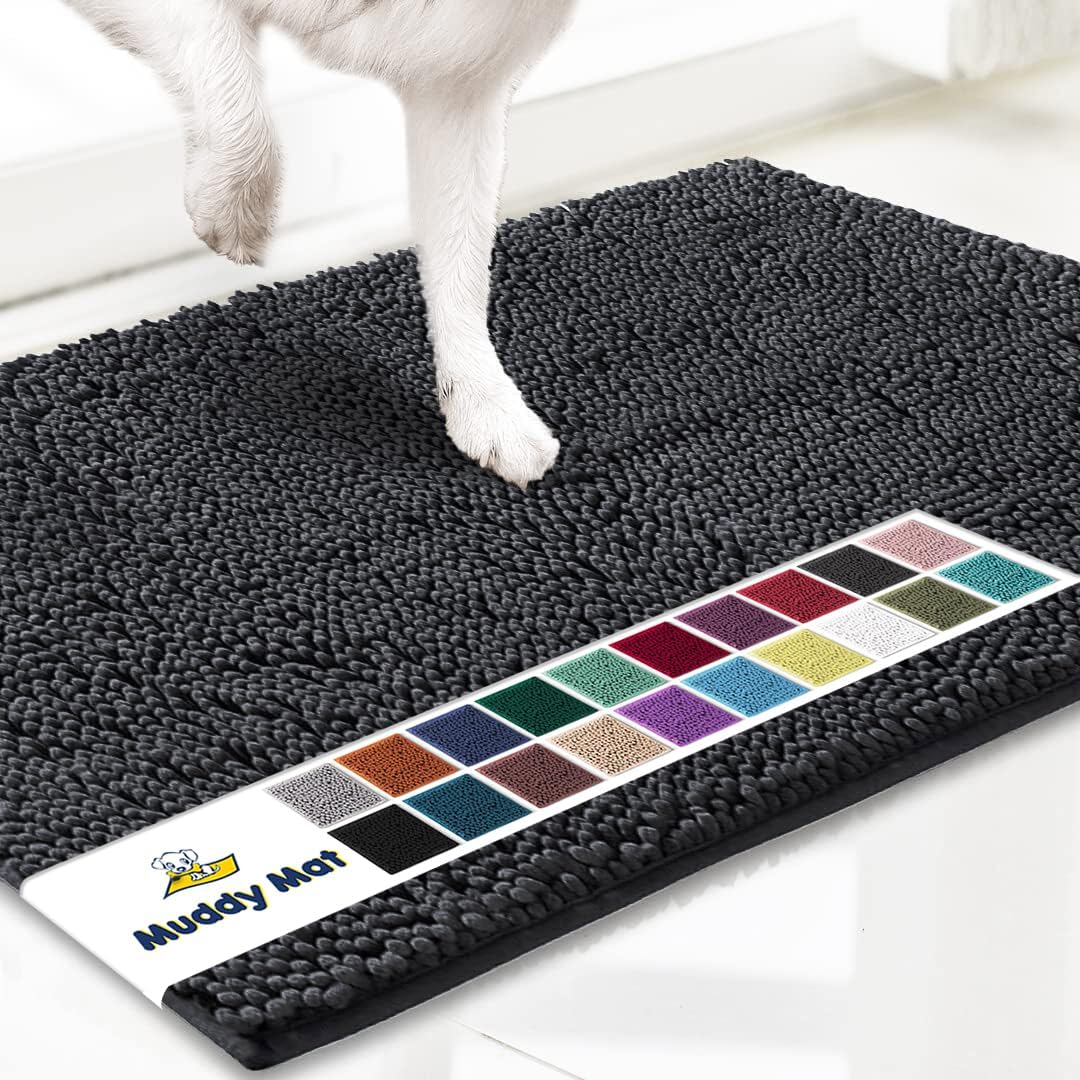 Revolutionary Muddy Mat, Premium Super Absorbent Indoor Door Mat, Innovative Mic...