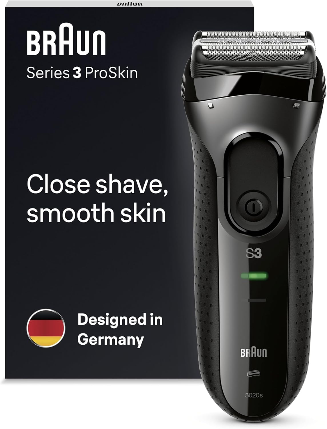 Braun Series 3 ProSkin Electric Shaver, Electric Razor for Men With Pop Up Preci...