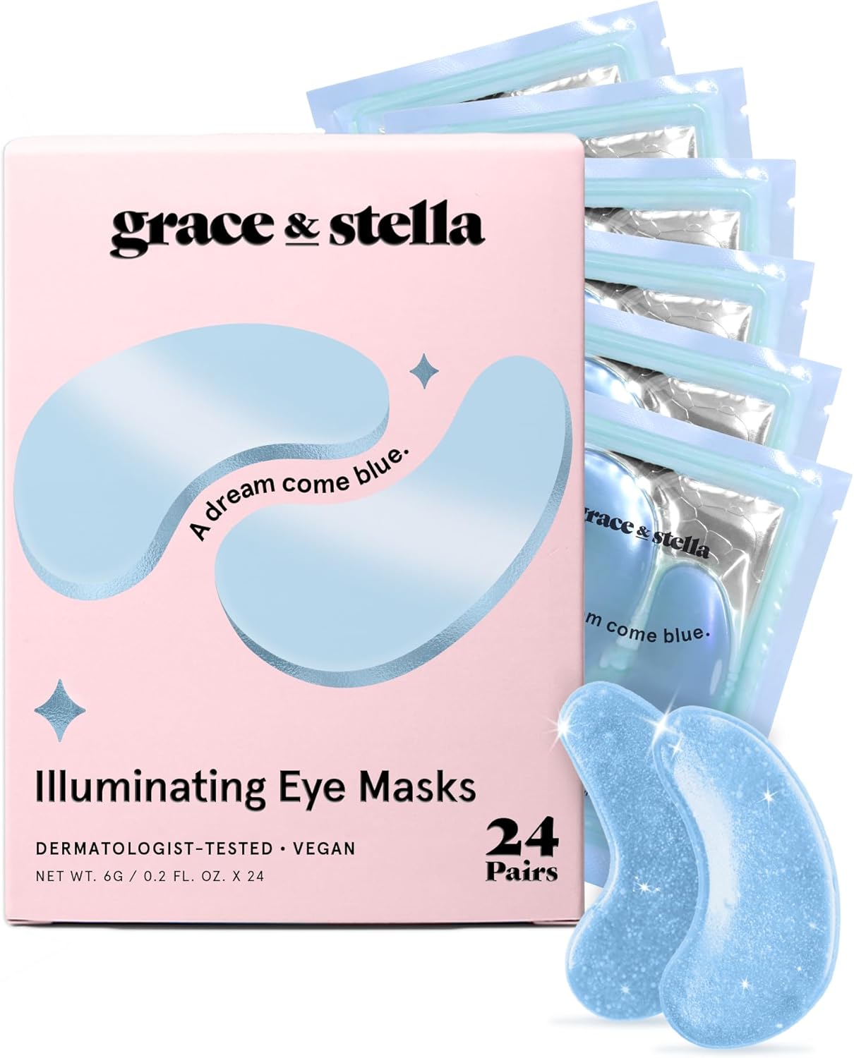 Award Winning Under Eye Mask - Reduce Dark Circles, Puffy Eyes, Undereye Bags, W...