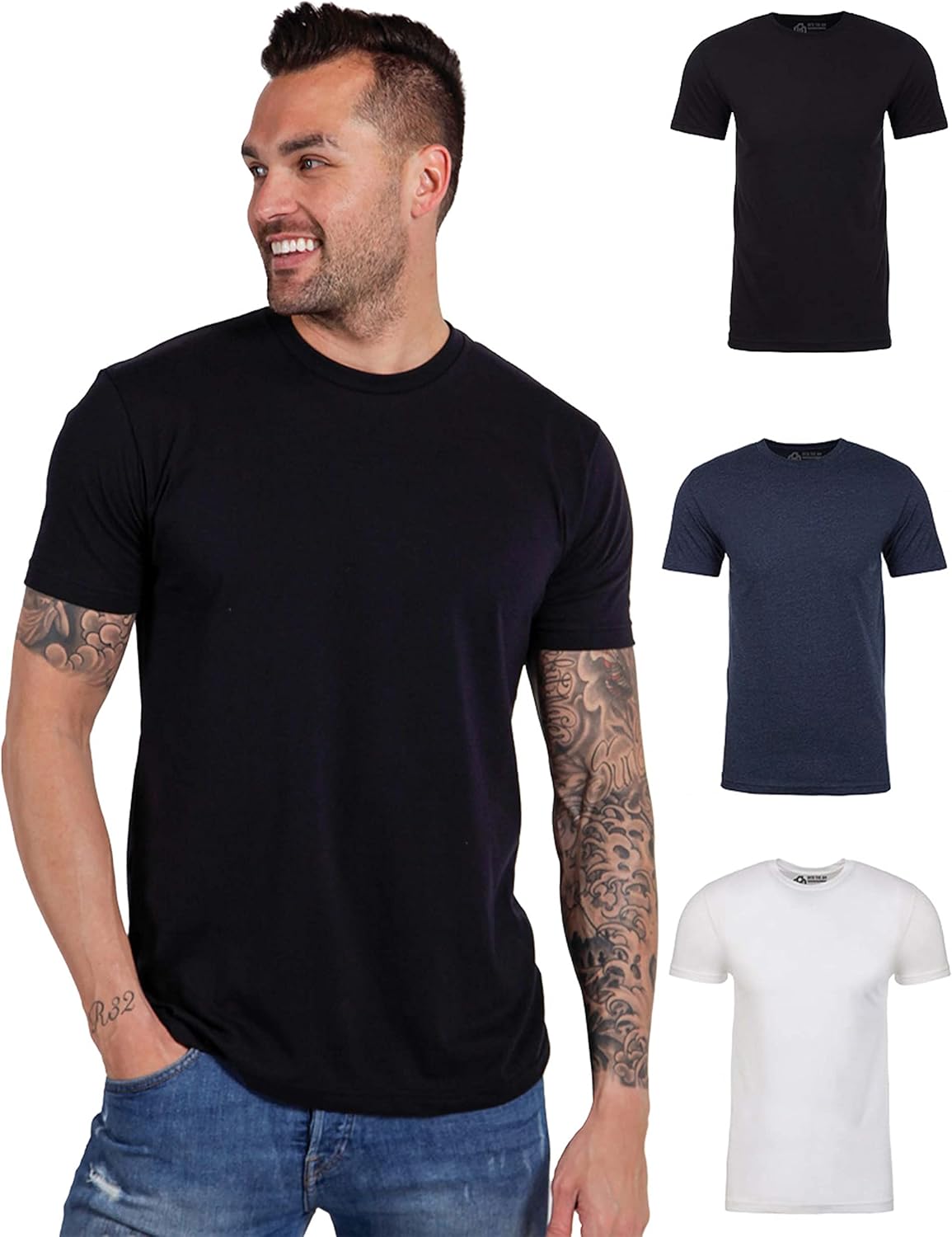 Premium INTO THE AM Mens T Shirt, Comfortable Crew Neck Soft Fitted Tees, High-Q...