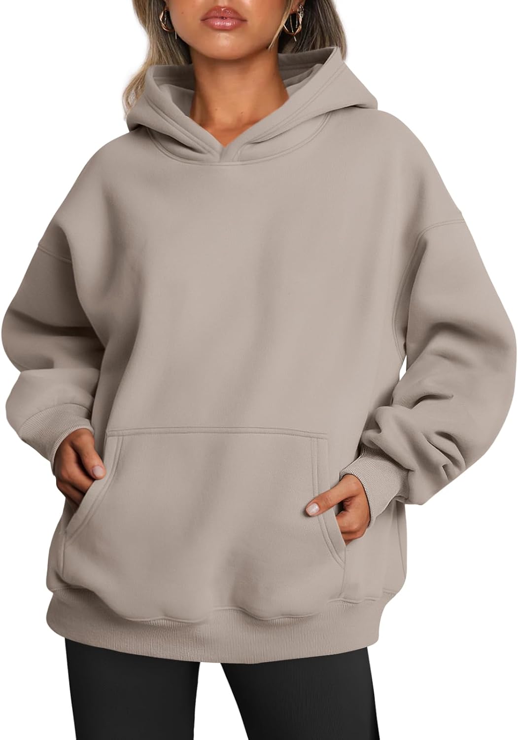 Trendy Queen Women's Oversized Hoodies, Special Fleece Sweatshirts for Fall Fash...