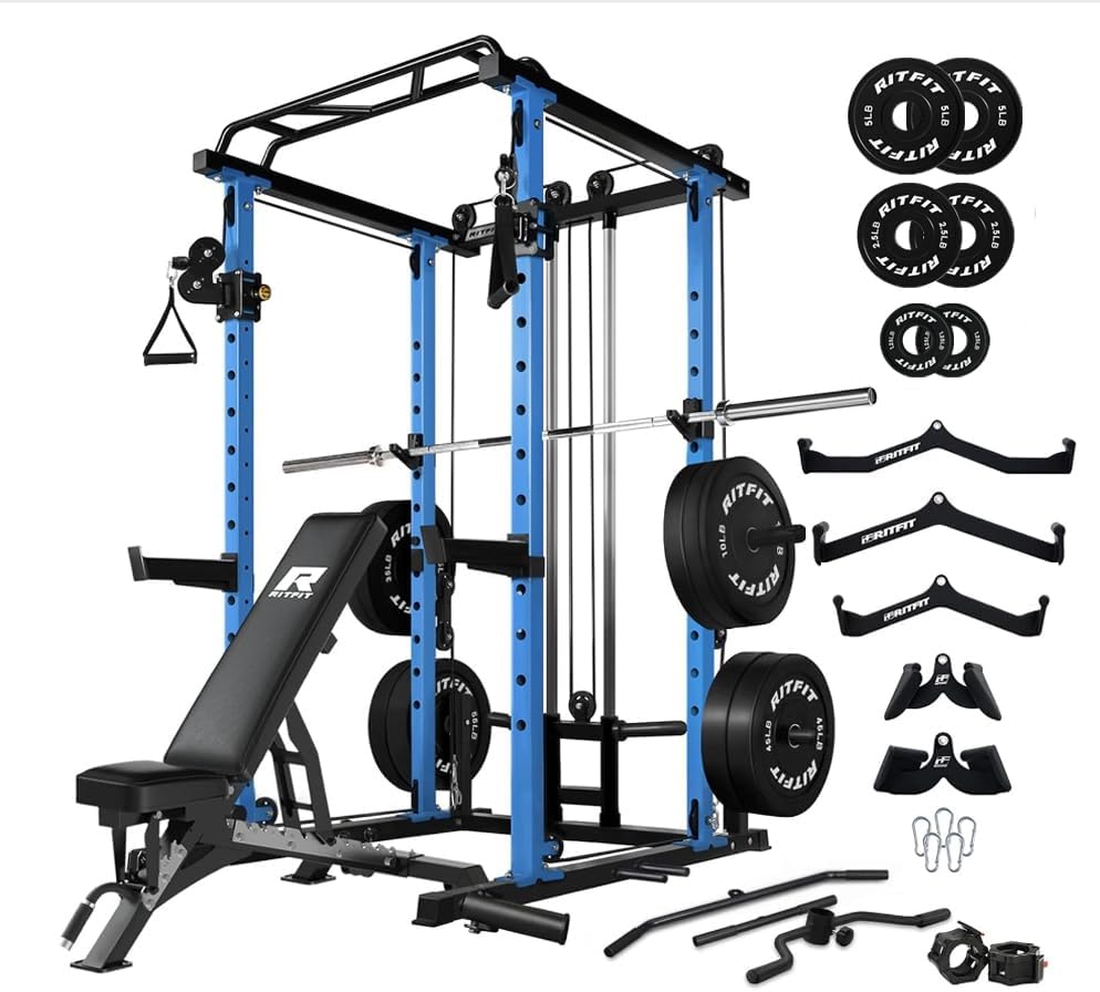 Ultimate RitFit Multi-Function Squat Rack, High-Qu...