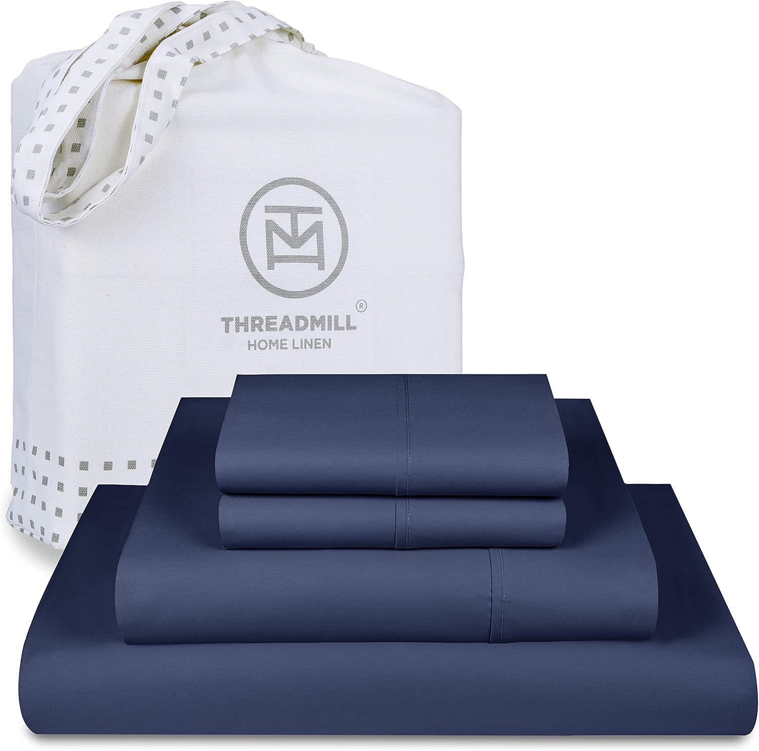 Premium Threadmill Luxury 800 Thread Count Sheets, Exclusive King 100% Cotton Sh...