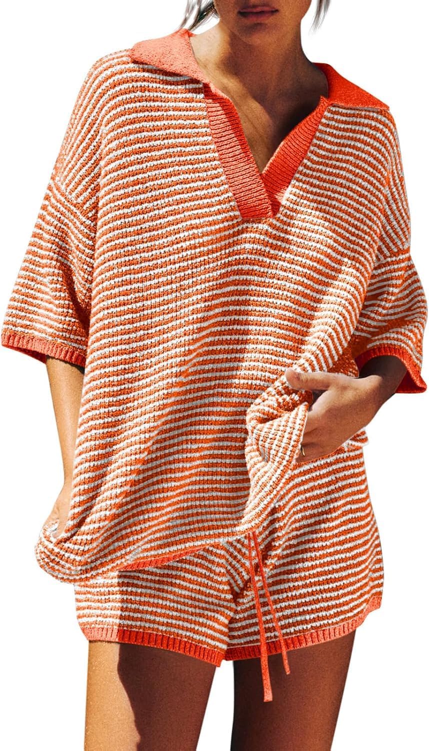 Premium Tankaneo Women's Sweater Set, Stylish 2 Piece Outfits for Women, Elegant...