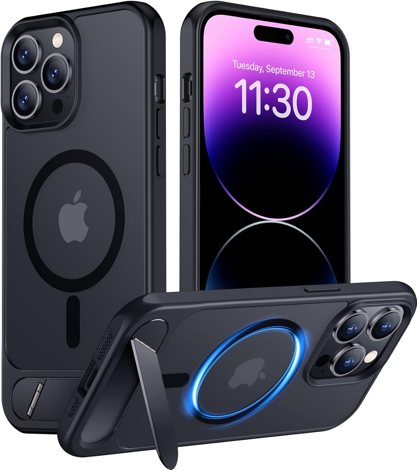 High-Quality Temdan iPhone 14 Pro Max Case, Unique Phone Case With Built-in Invi...