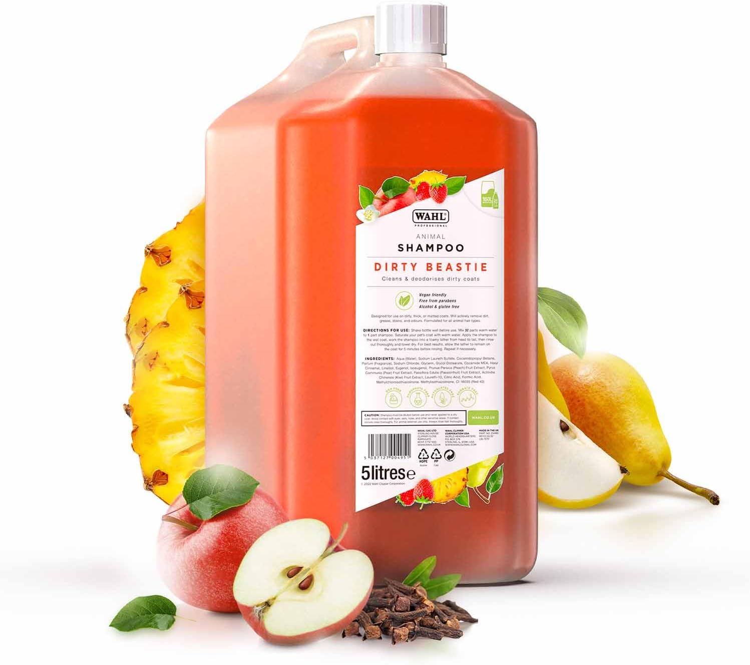 Wahl Dirty Beastie Shampoo, Dog Shampoo, Shampoo for Pets, Natural Pet Friendly...