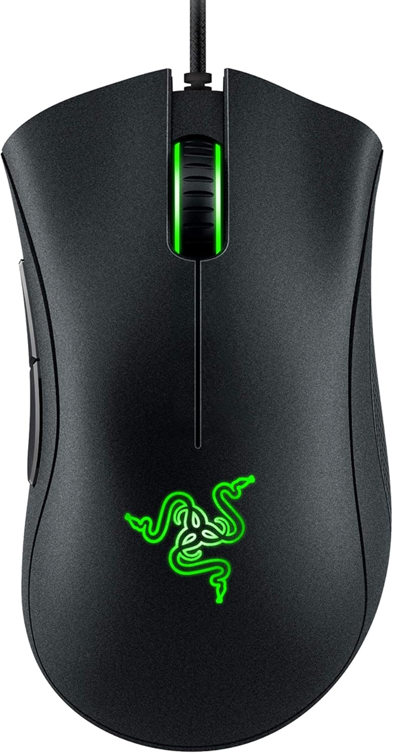 Razer DeathAdder Essential (2021) - Wired Gaming Mouse (Optical Sensor, 6400 DPI...