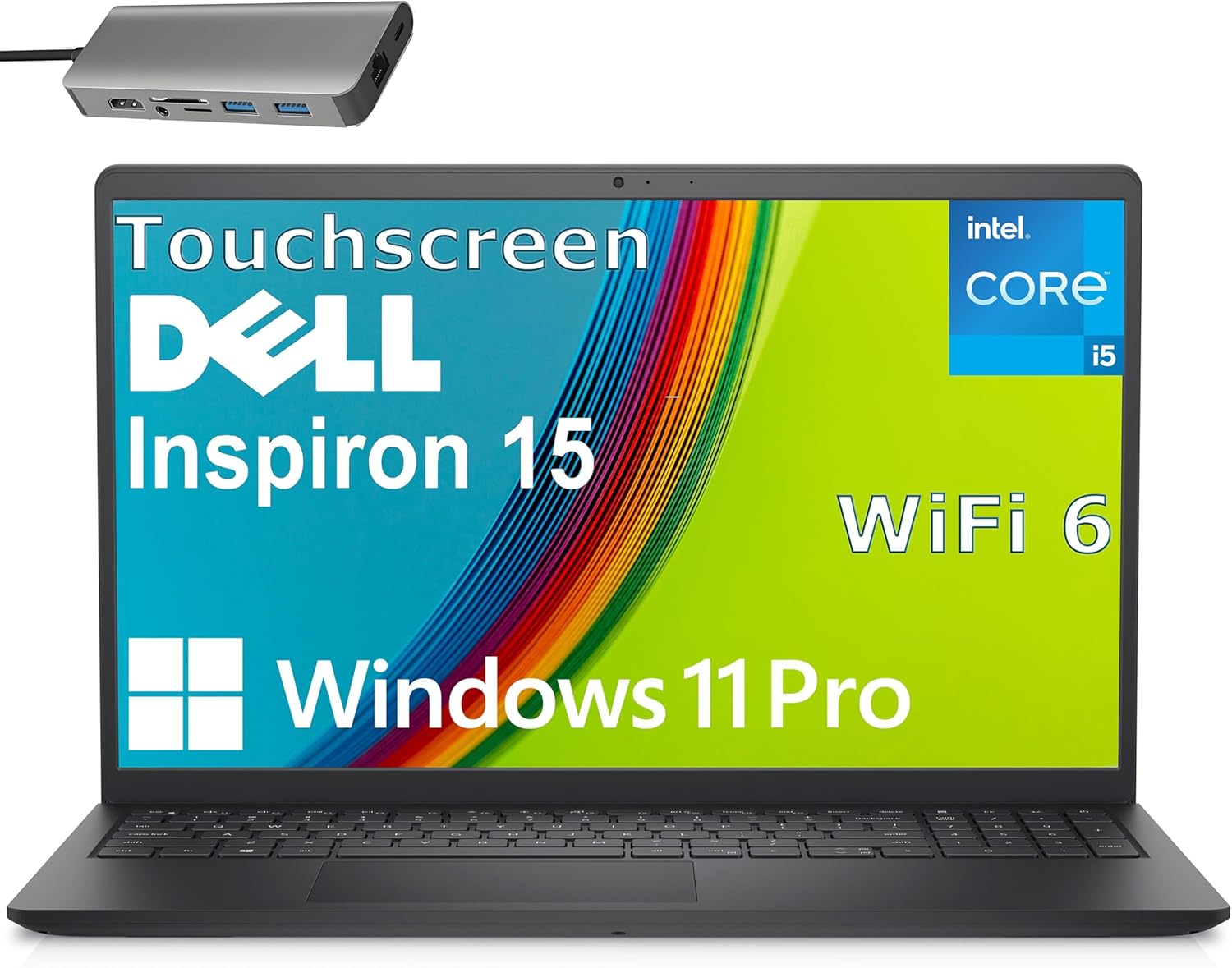 Dell Inspiron Laptop, High-Performance Touchscreen Computer for Home Student Bus...