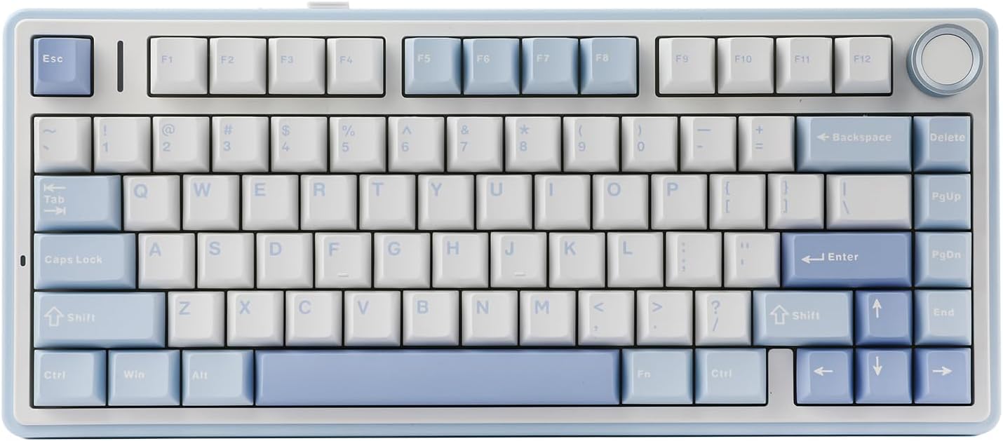 EPOMAKER AULA F75 Wireless Mechanical Gaming Keyboard, Special 75% Layout Keyboa...