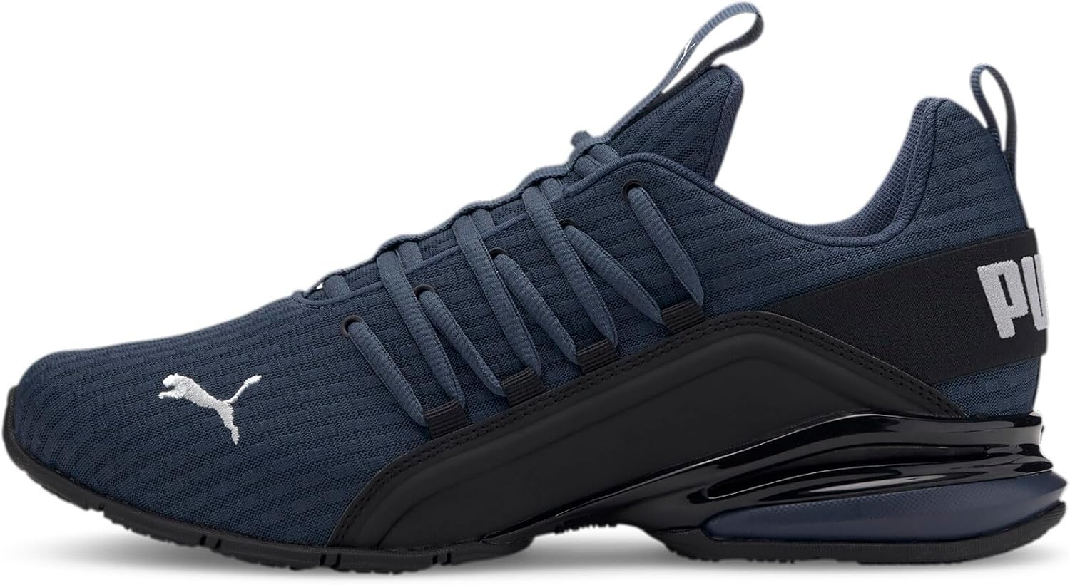 Premium PUMA Men's Axelion Block, High-Quality Running Shoes, Comfortable and Du...