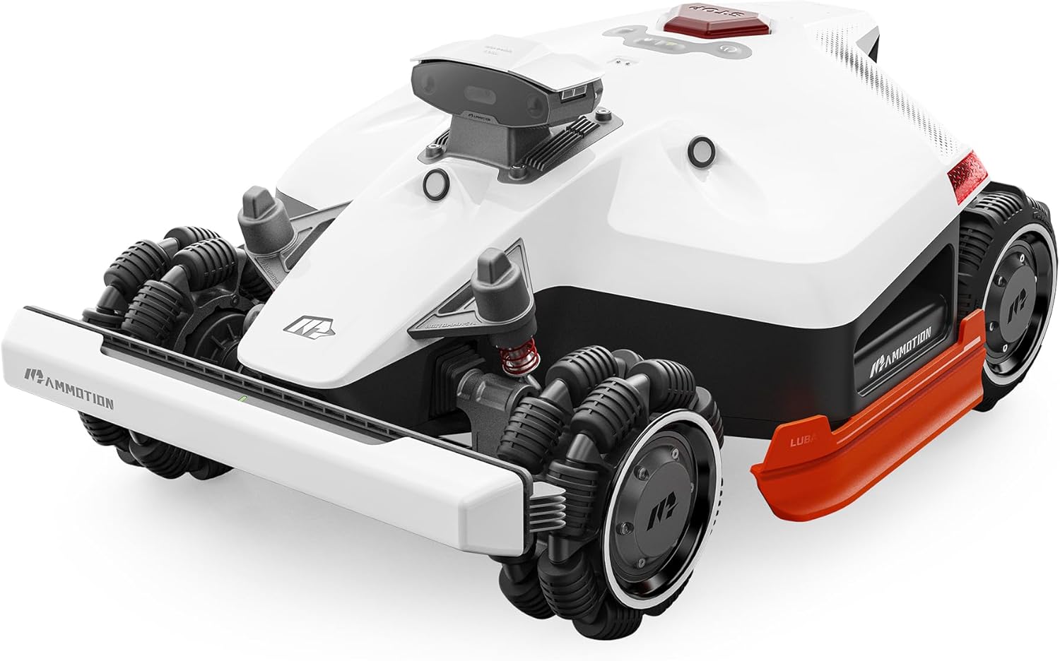 LUBA 2 AWD 3000HX Robot Lawn Mower with 4G, All-Wheel-Drive for 80% Slope, Perim...