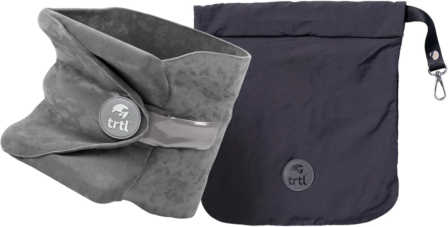 Innovative trtl Pillow, Scientifically Proven Neck Support Travel Pillow, Premiu...