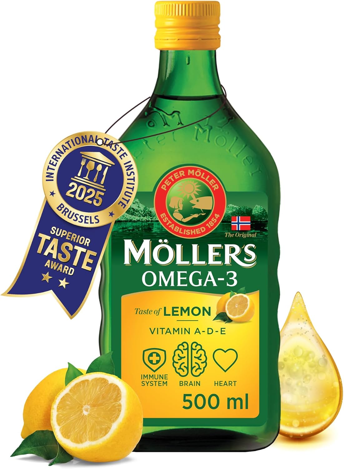 Moller’s ® | Omega 3 Cod Liver Oil | Nordic Omega...