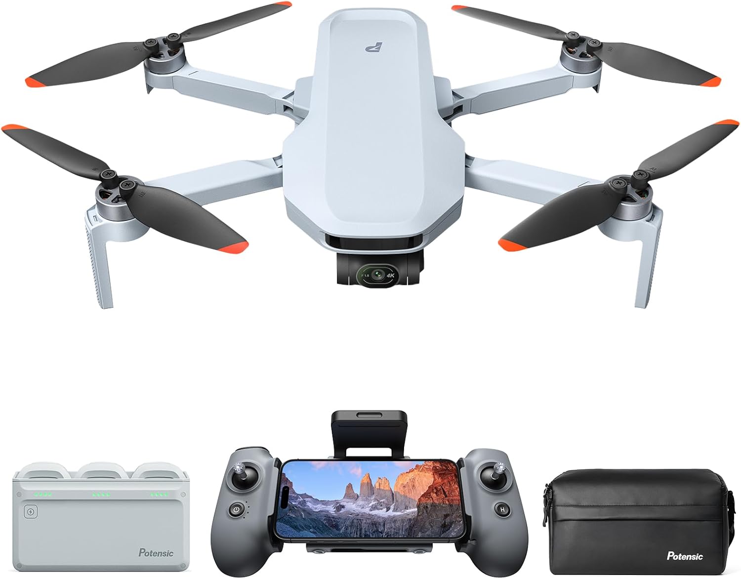 Potensic Atom 2 Drone, Special Drone with Camera for 4K Video and 8K Photo, Ligh...
