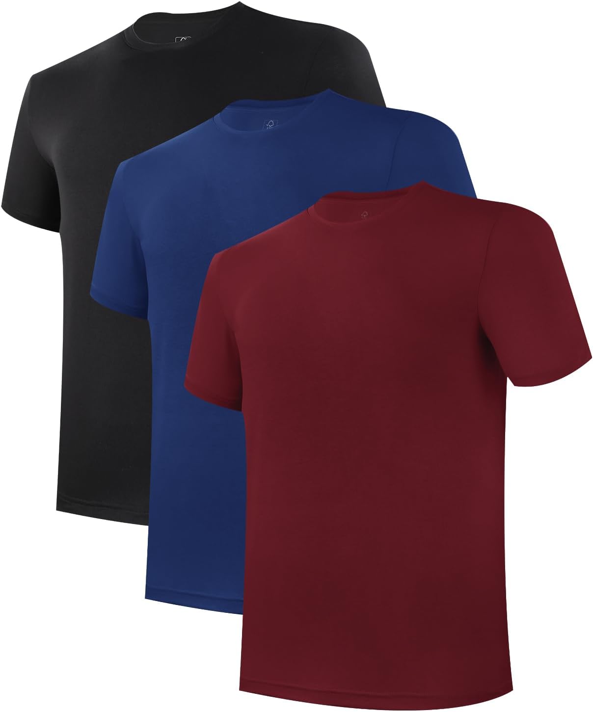 Unique BAMBOO COOL Men's Undershirt, High-Quality Moisture-Wicking T-Shirts, Ult...