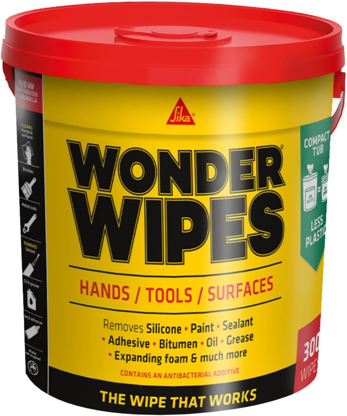 SIKA - Wonder Wipes Multi-Use Cleaning Wipes for the Building Trade - Specially...