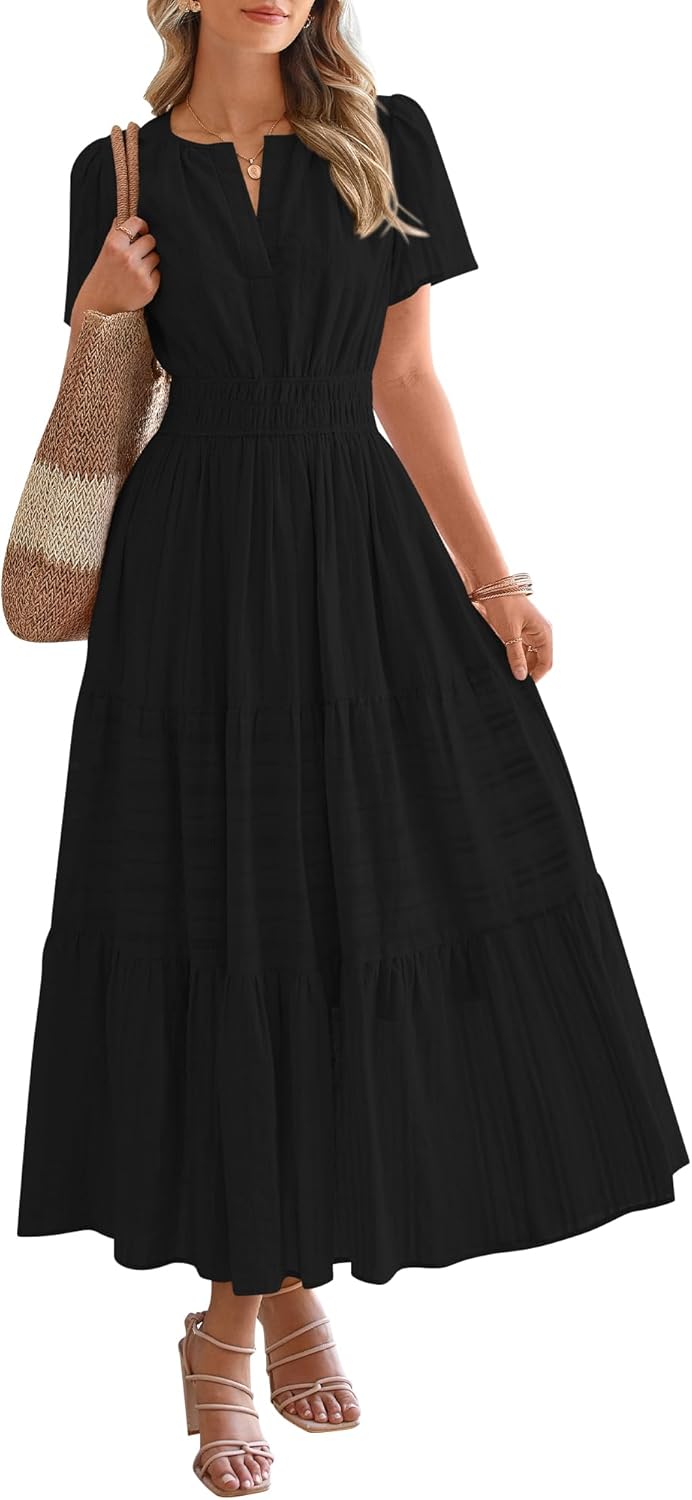 BTFBM Womens Summer Dress, Special Casual Midi Maxi Dress for 2025, High-Quality...