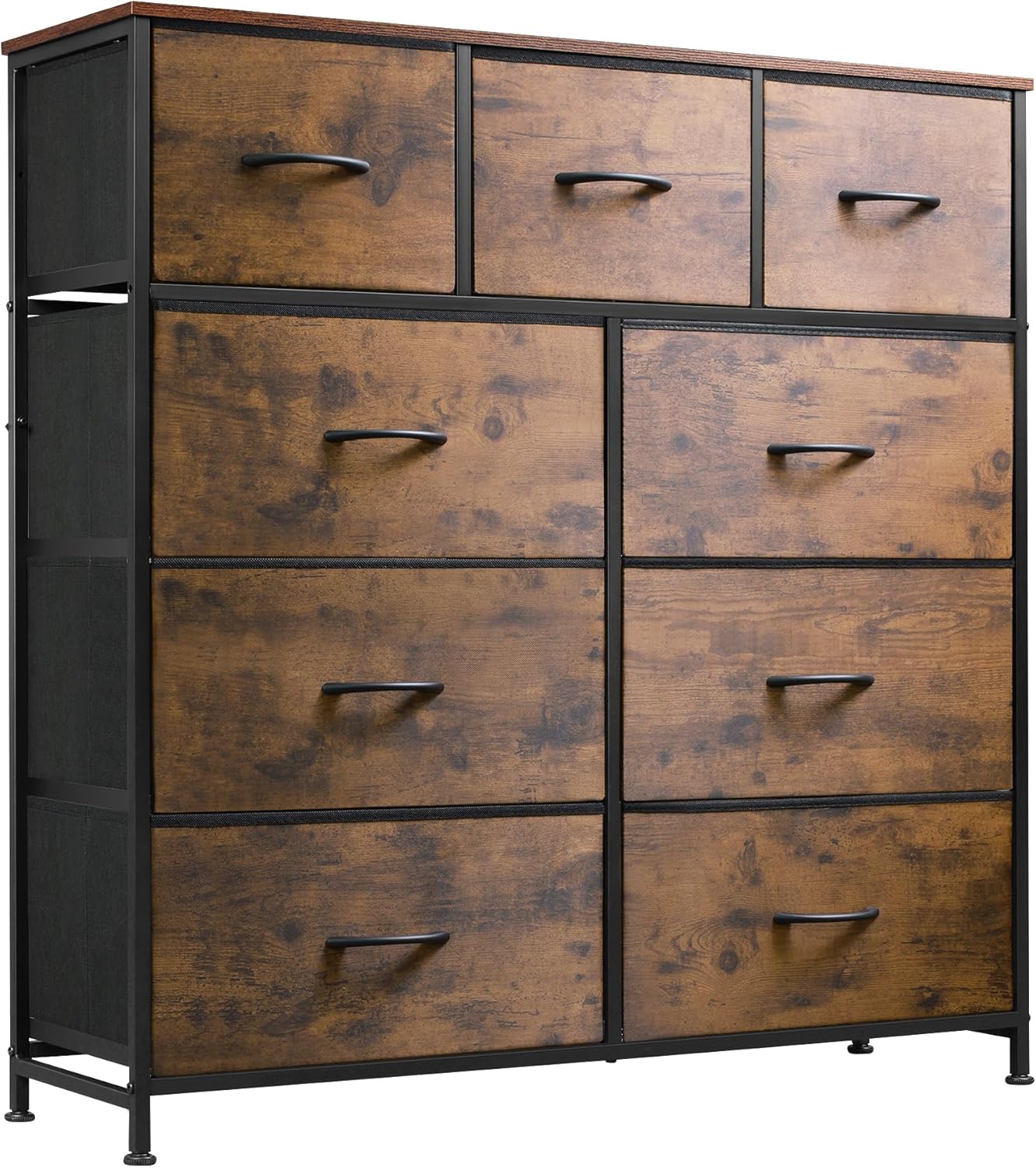 WLIVE 9-Drawer Dresser, Fabric Storage Tower for Bedroom, Hallway, Entryway, Clo...