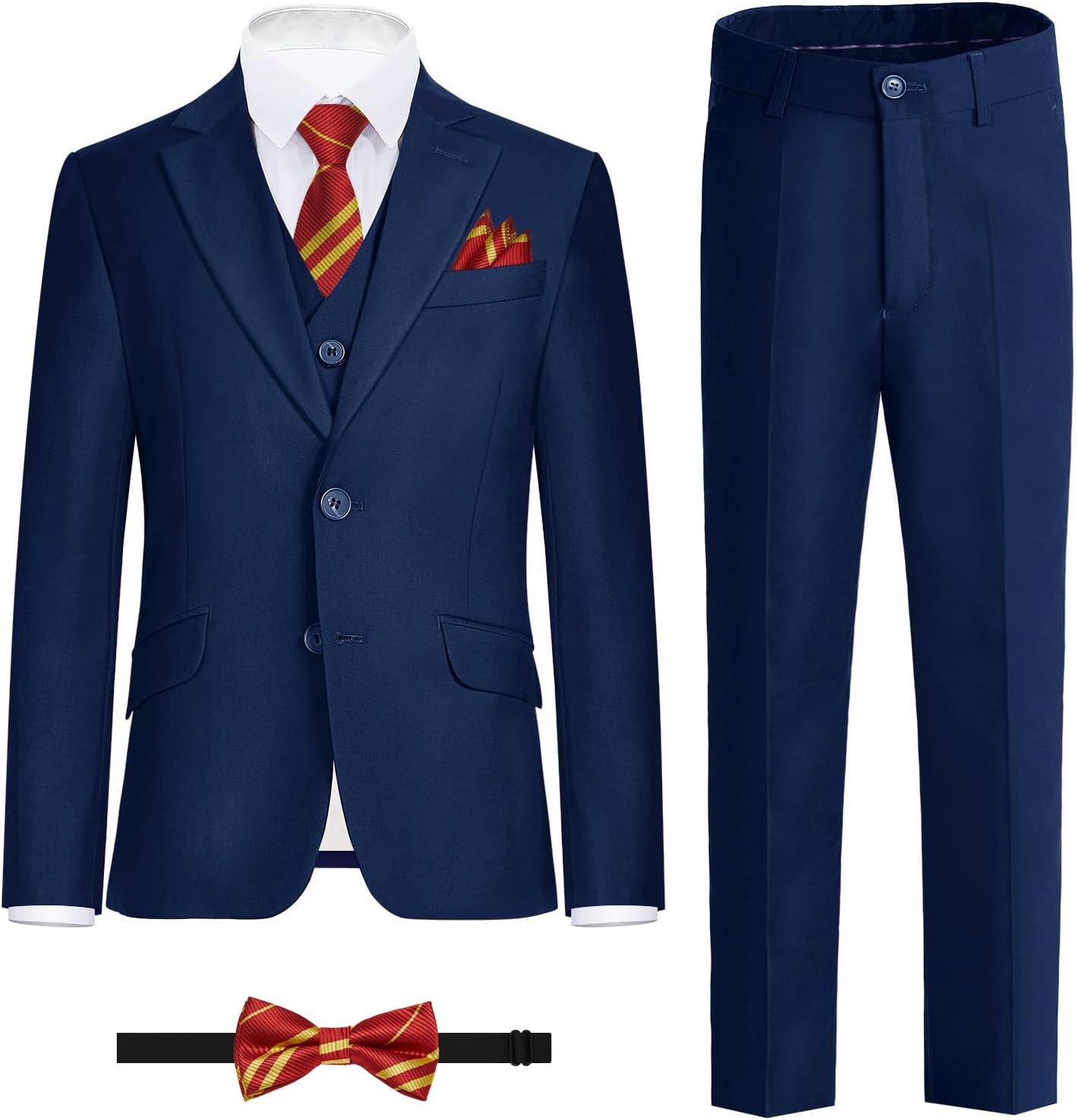 Marvelous World Boys' Formal Suit, Unique Slim Fit Suit Set for Kids, Comfortabl...
