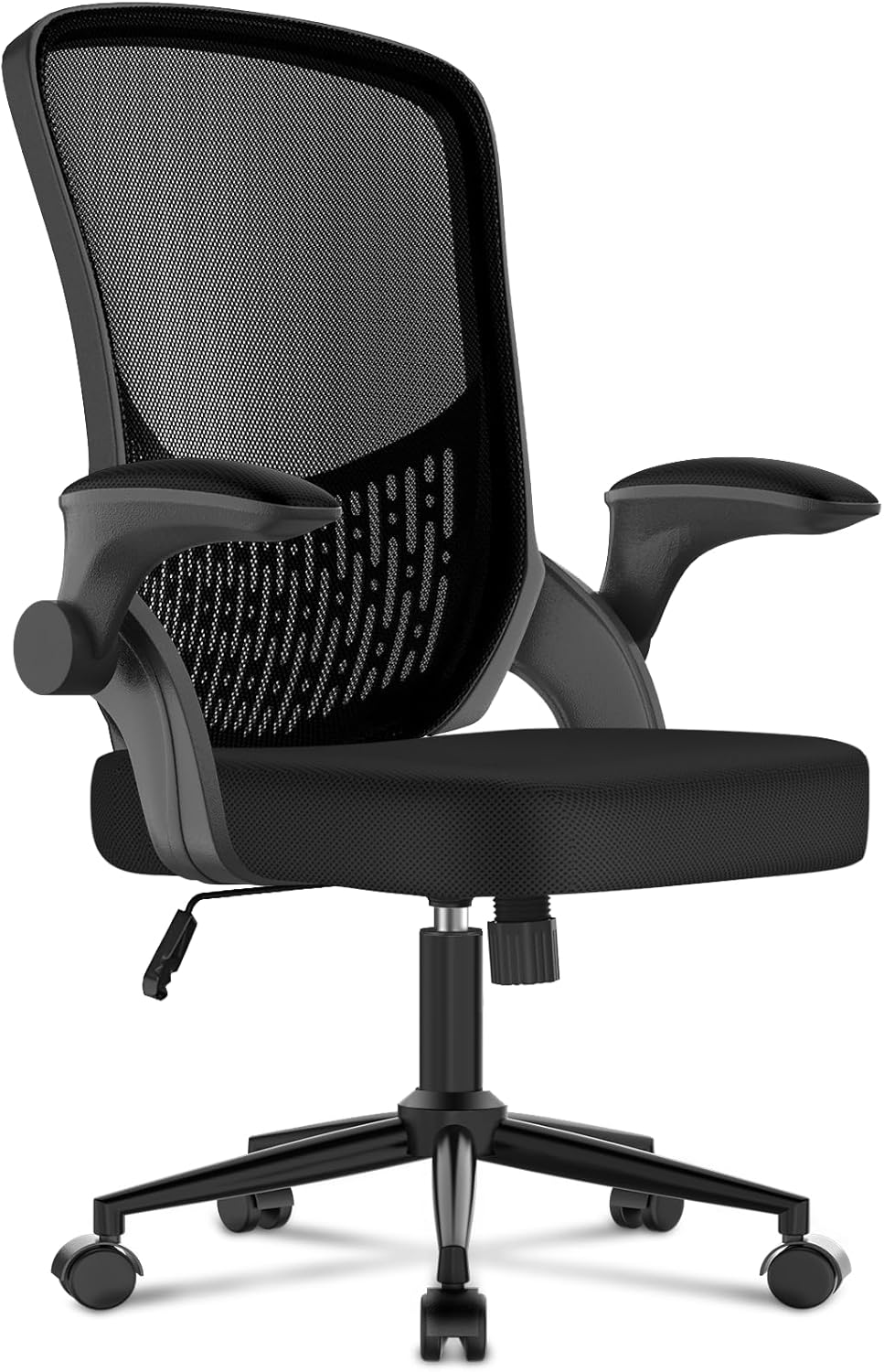 naspaluro Computer Desk Chair, Ergonomic Office Chairs with Flip-up Armrests, Mi...